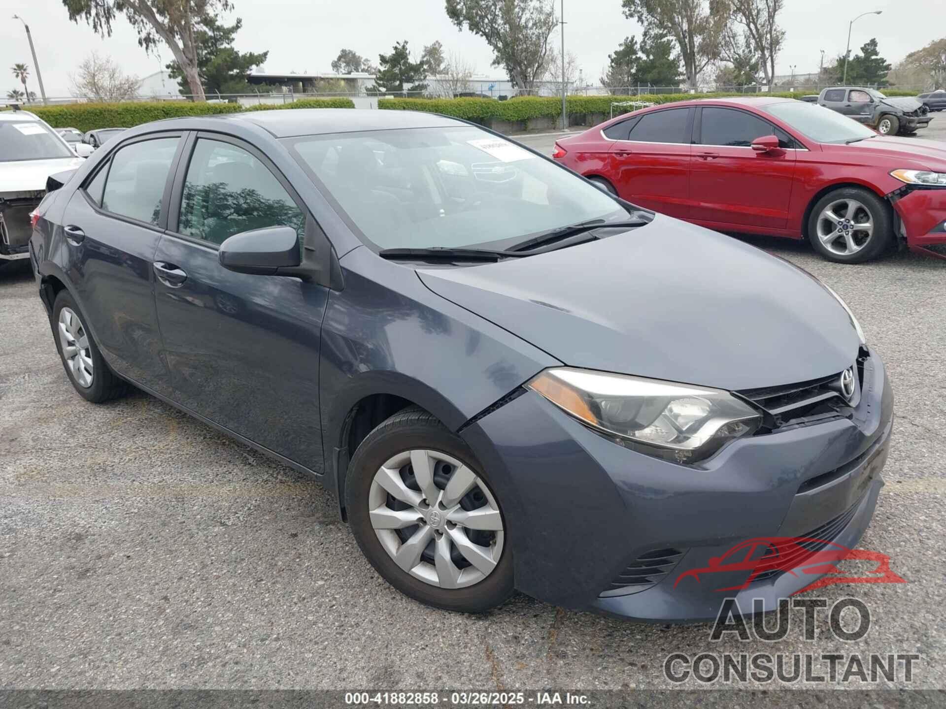 TOYOTA COROLLA 2016 - 5YFBURHE9GP530761