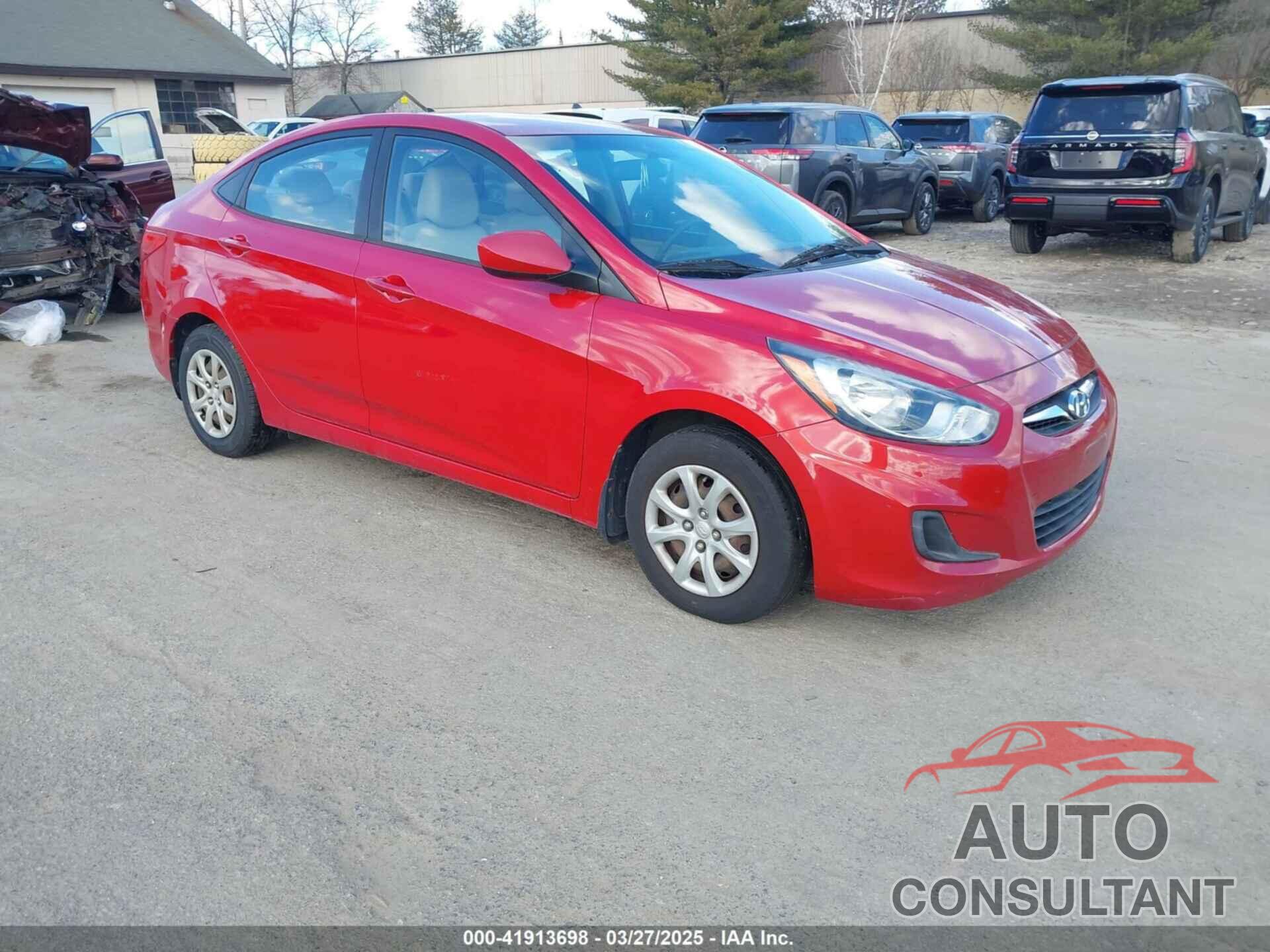 HYUNDAI ACCENT 2012 - KMHCT4AE1CU207785
