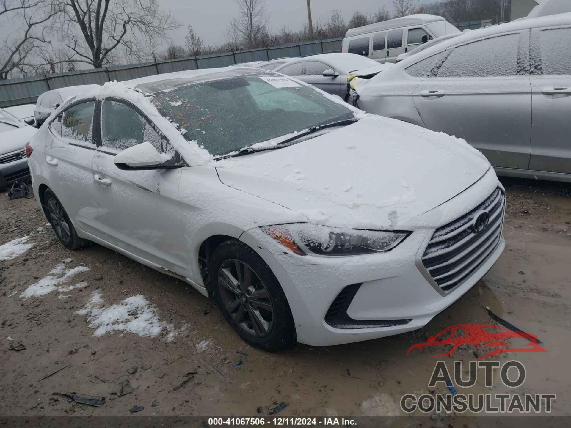 HYUNDAI ELANTRA 2017 - 5NPD84LF1HH085219