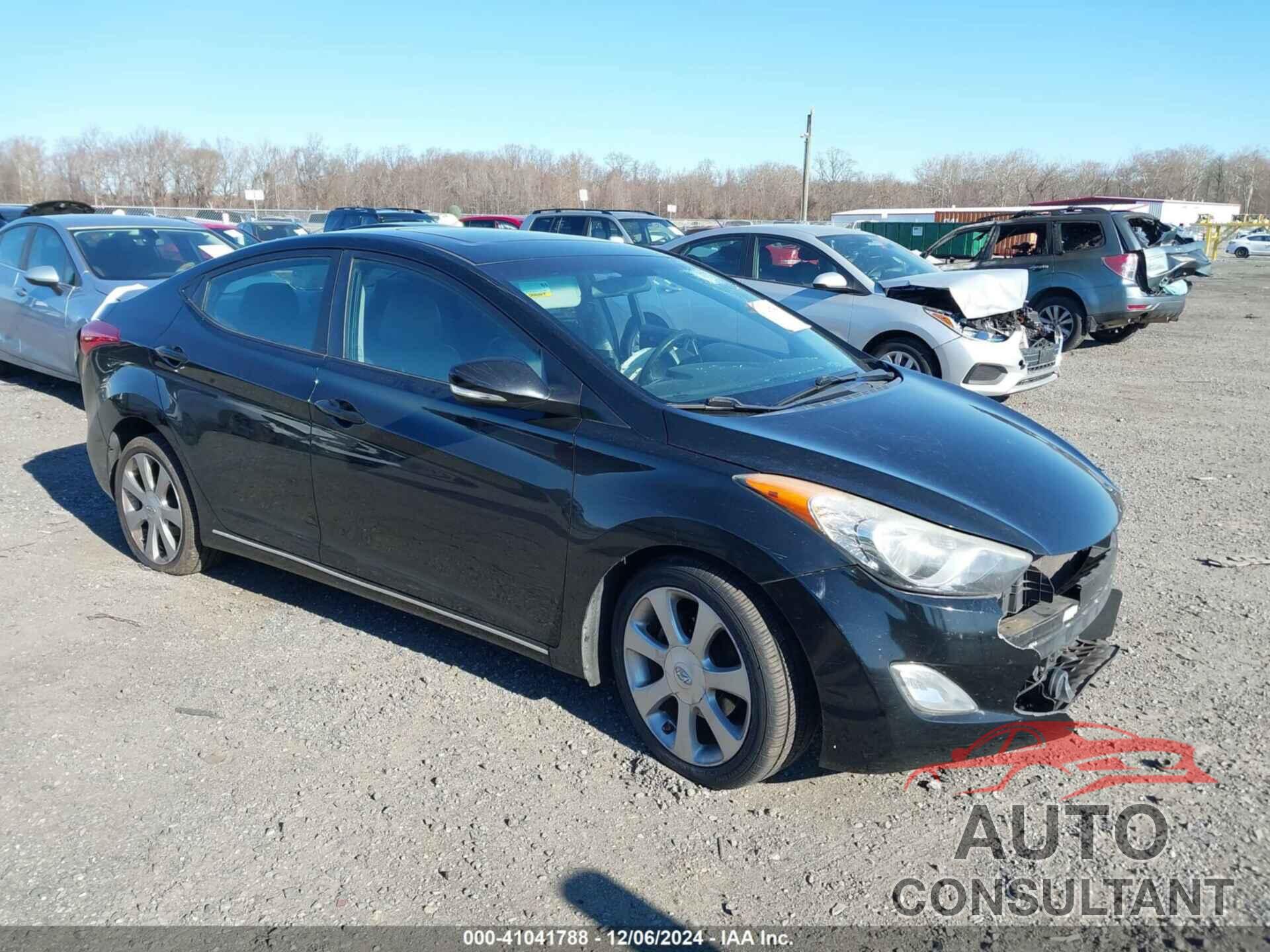 HYUNDAI ELANTRA 2012 - 5NPDH4AE2CH106596