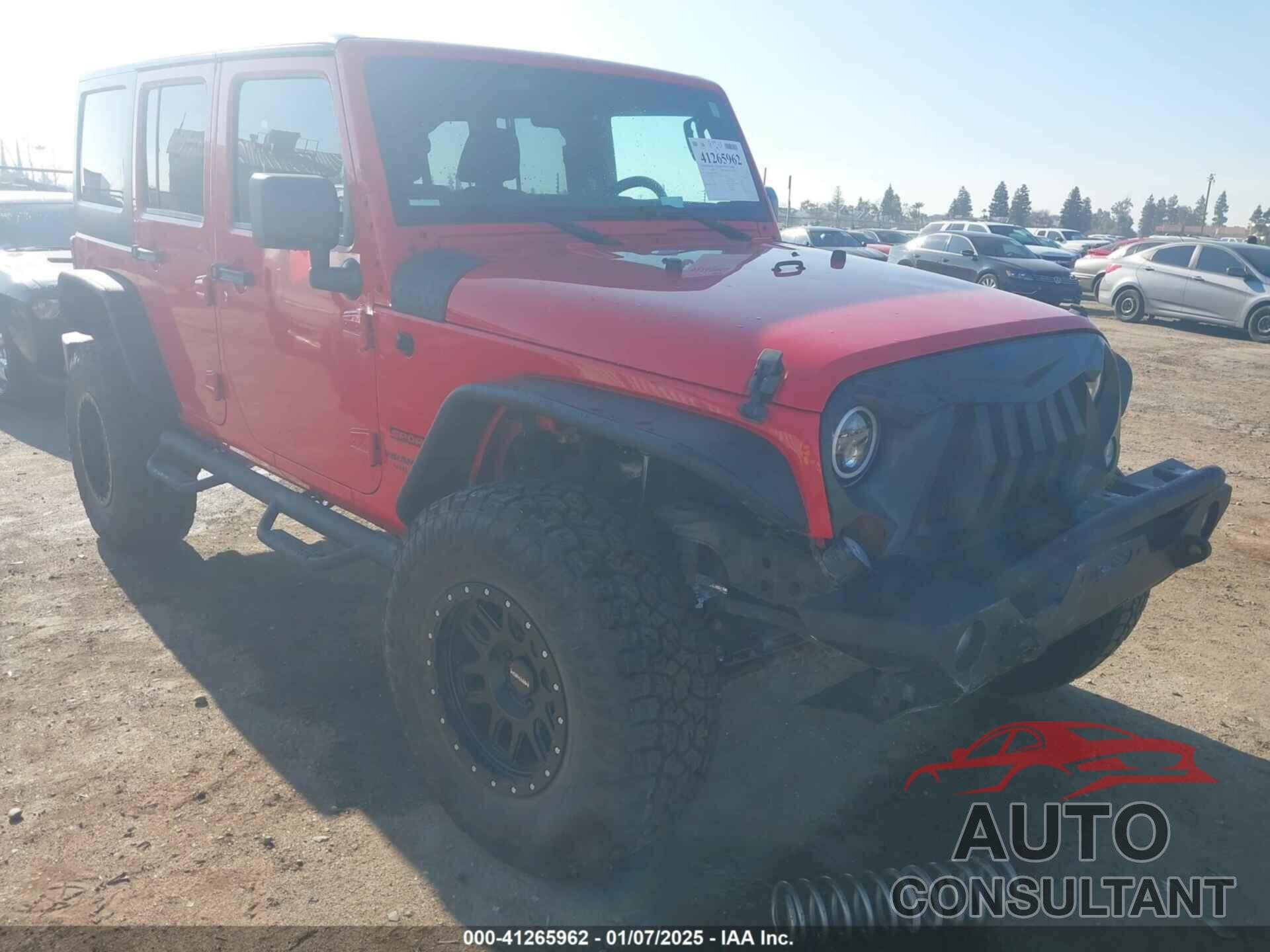 JEEP WRANGLER UNLIMITED 2017 - 1C4BJWDG9HL671080