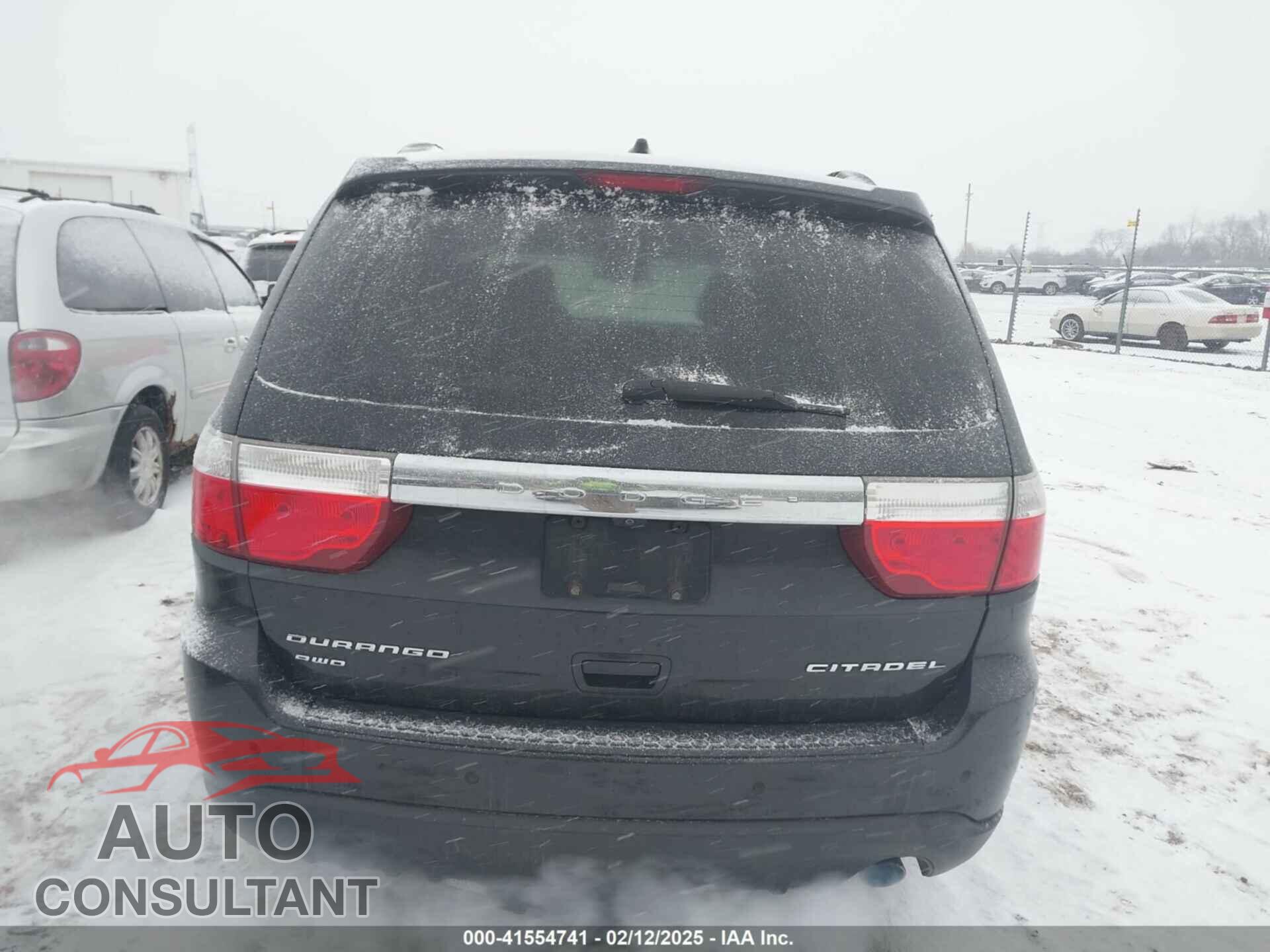 DODGE DURANGO 2012 - 1C4RDJEG7CC114037