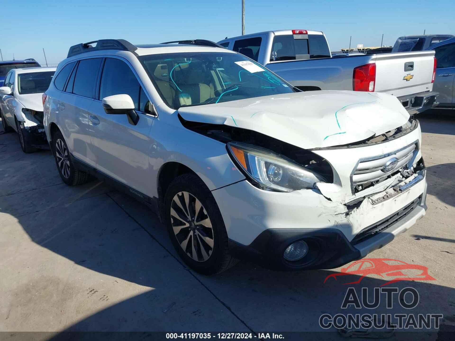 SUBARU OUTBACK 2017 - 4S4BSANC3H3220976