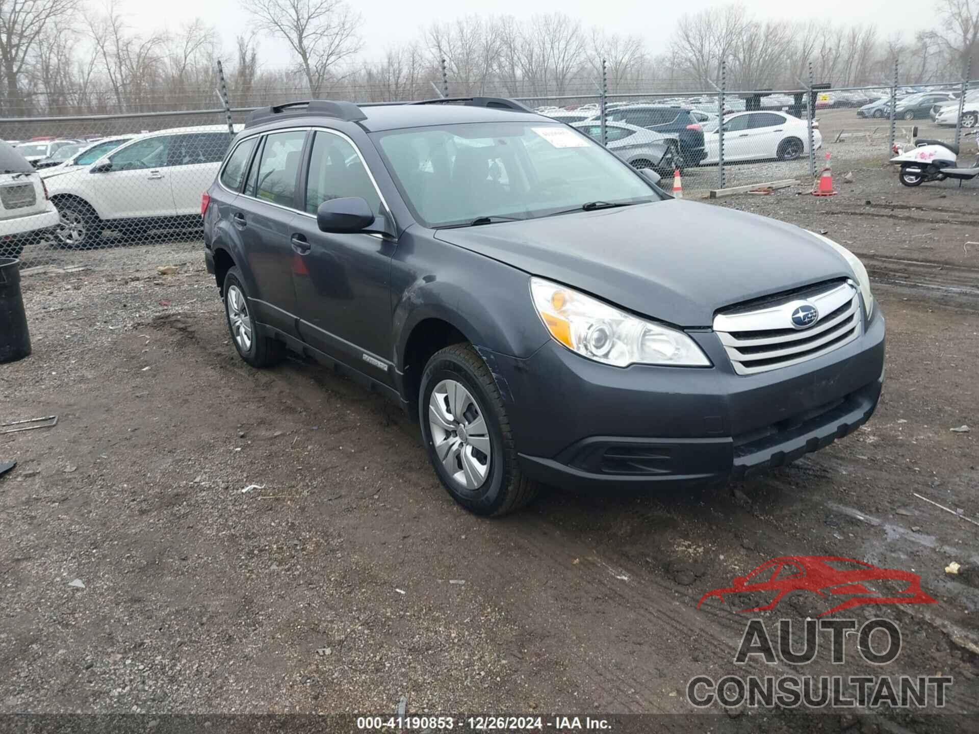 SUBARU OUTBACK 2010 - 4S4BRCAC1A3374122