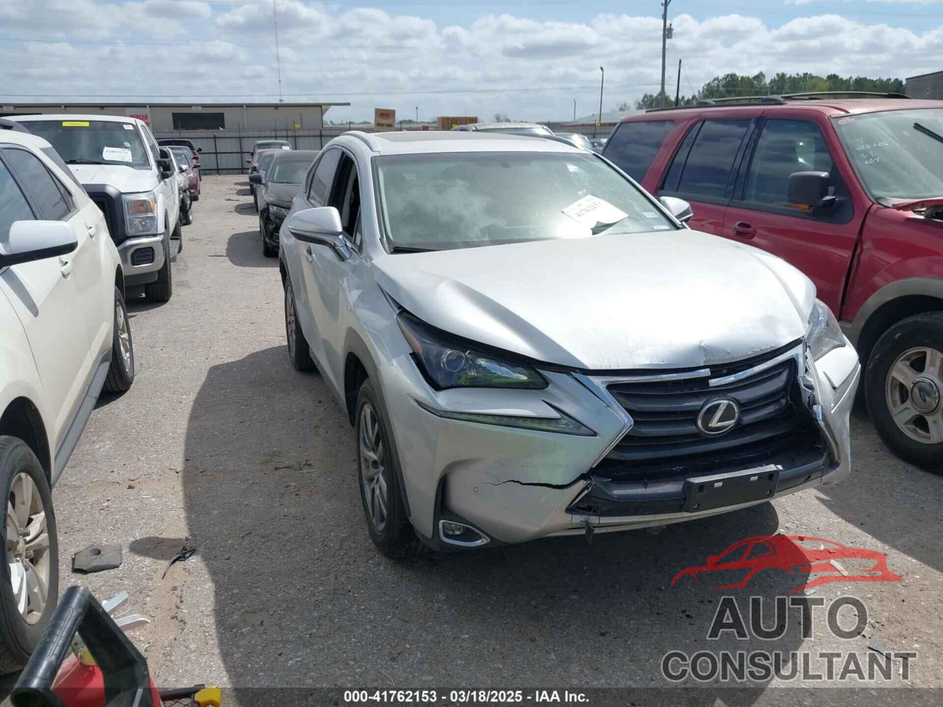LEXUS NX 200T 2016 - JTJYARBZ1G2048330