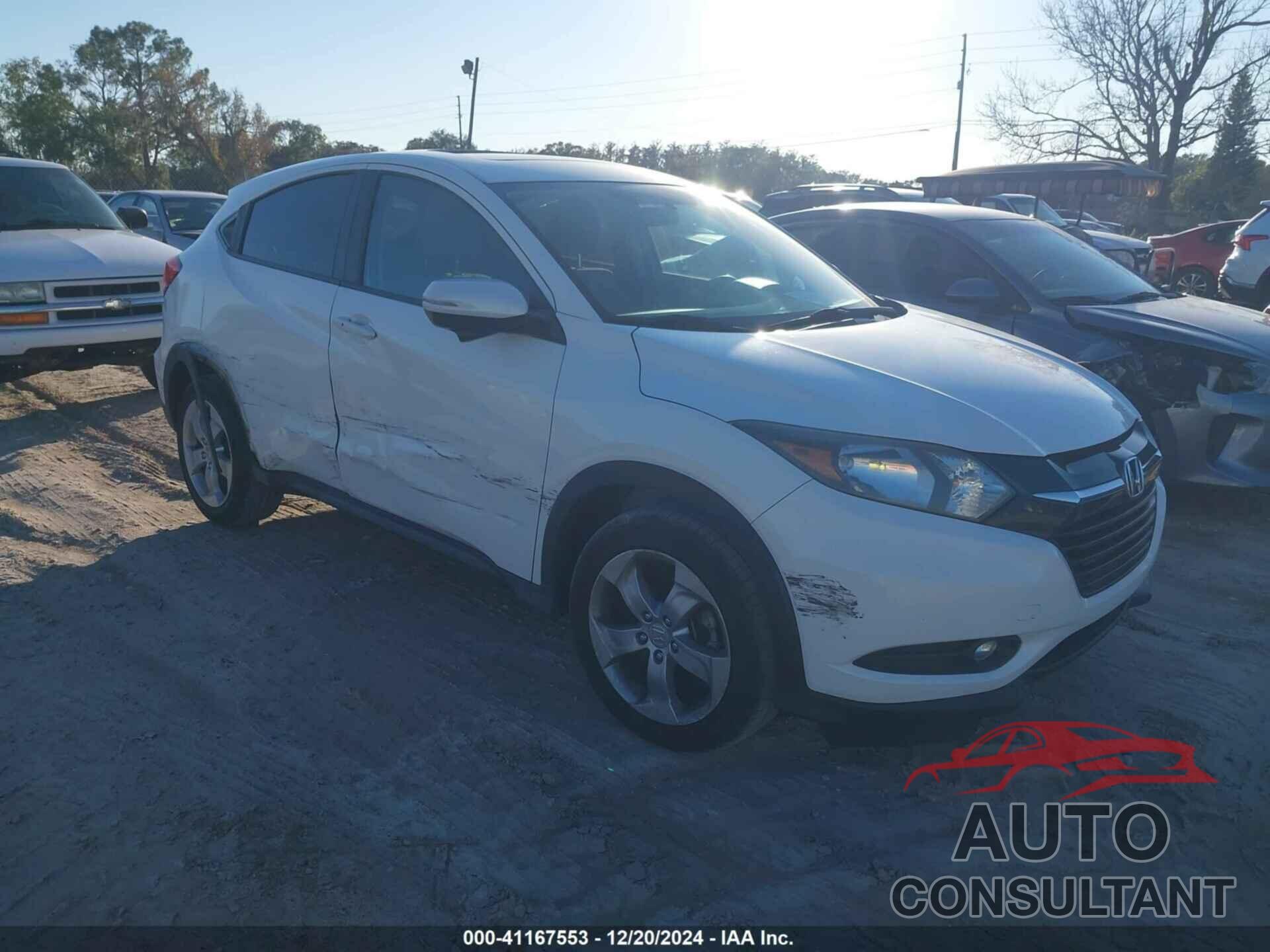 HONDA HR-V 2016 - 3CZRU5H5XGM711103