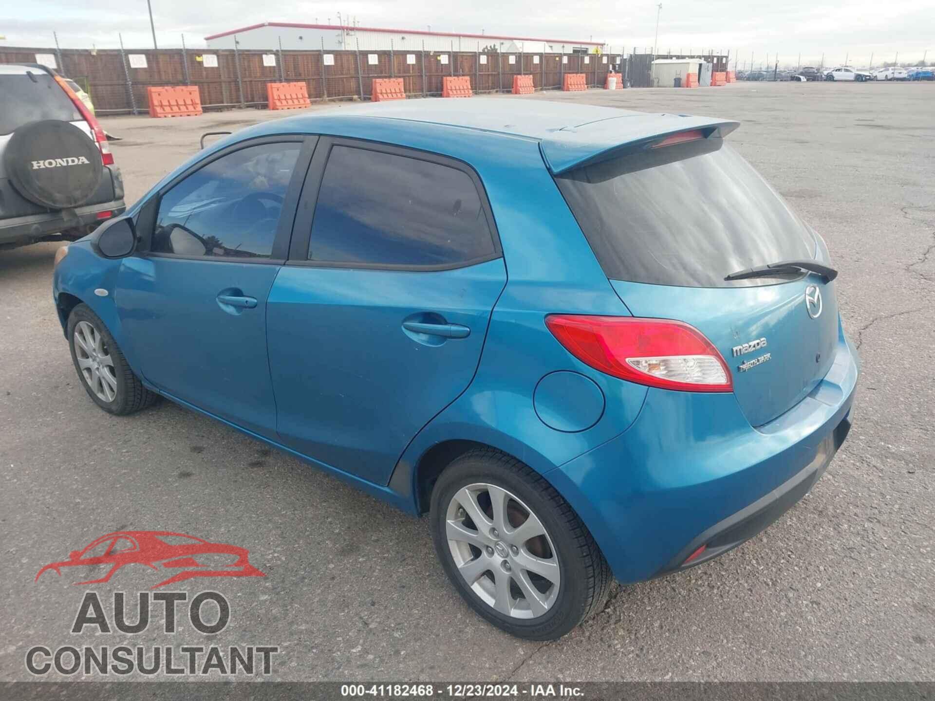 MAZDA MAZDA2 2011 - JM1DE1HY5B0127414