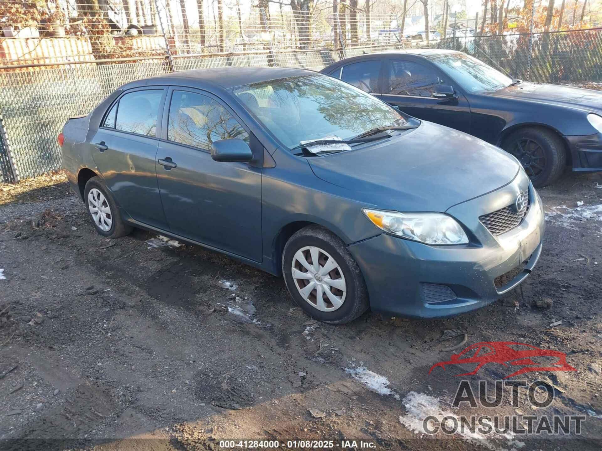TOYOTA COROLLA 2009 - 2T1BU40E39C101987