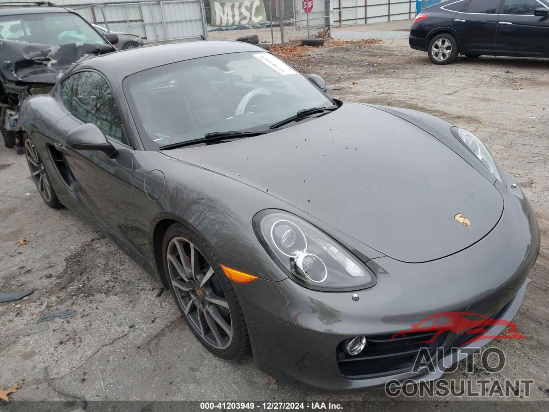 PORSCHE CAYMAN 2014 - WP0AB2A81EK193513