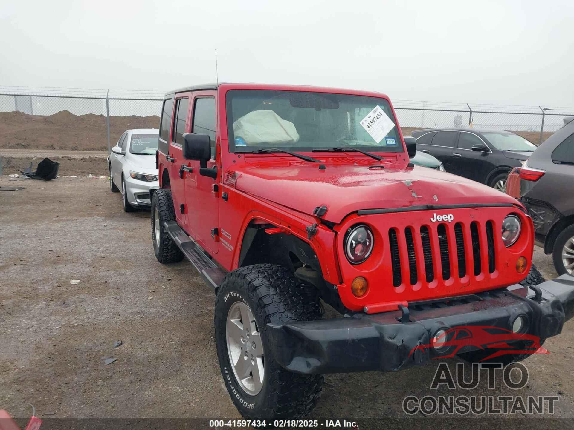 JEEP WRANGLER UNLIMITED 2012 - 1C4BJWDG9CL141197