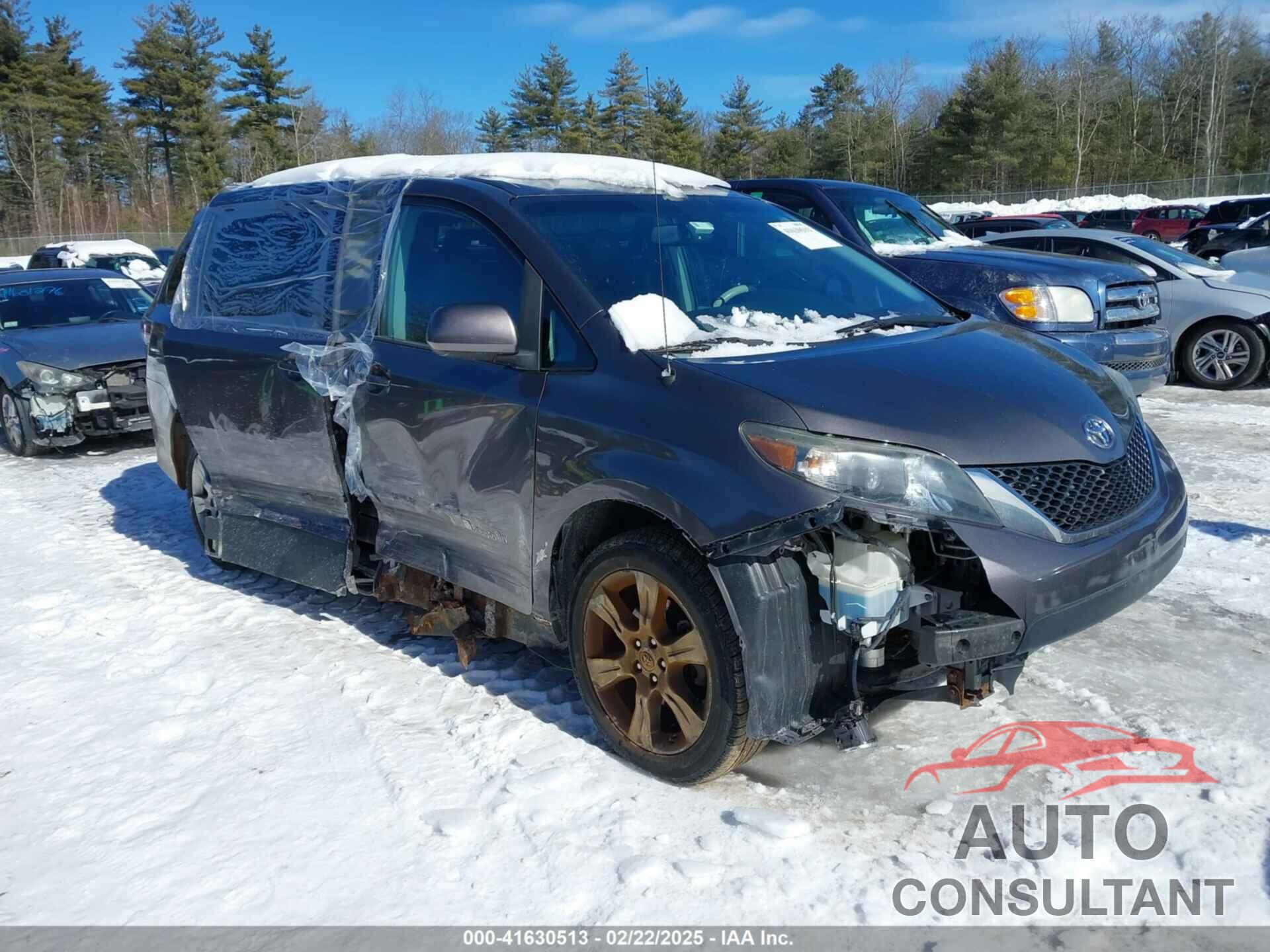 TOYOTA SIENNA 2012 - 5TDXK3DC0CS233795