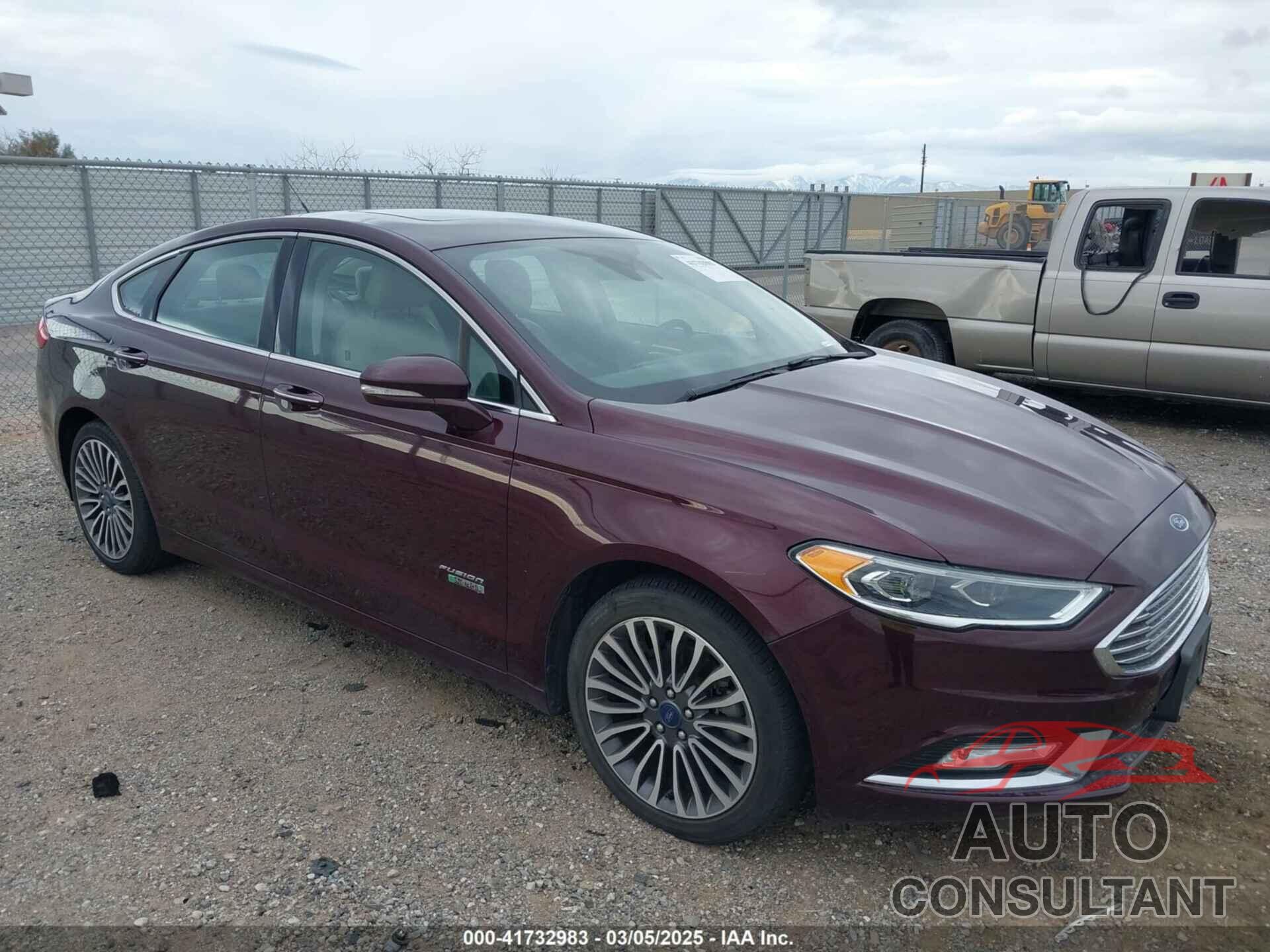 FORD FUSION ENERGI 2017 - 3FA6P0SU3HR208641