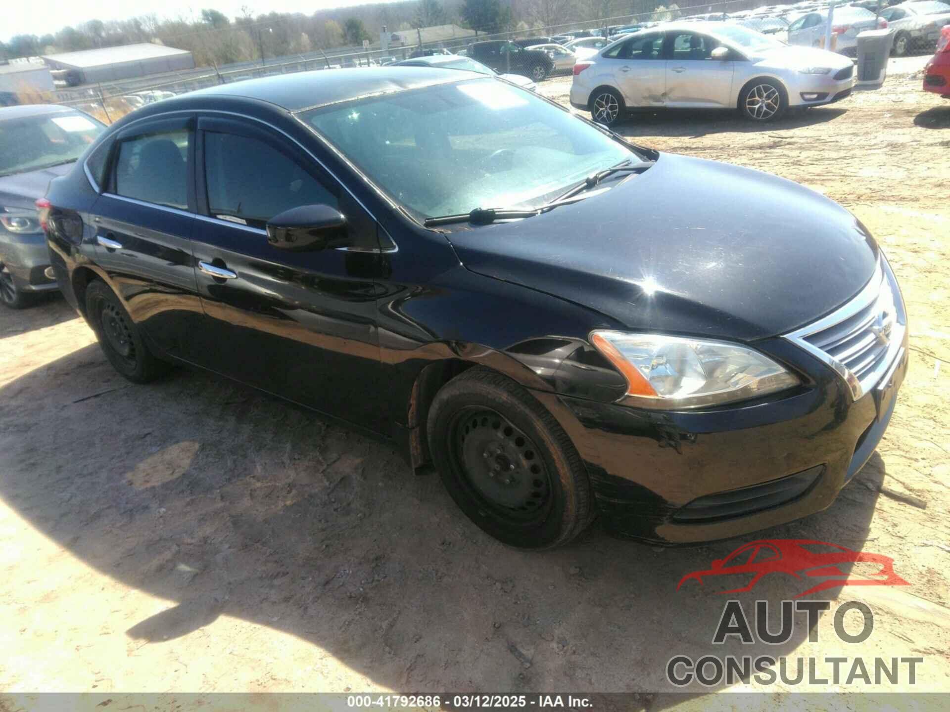 NISSAN SENTRA 2013 - 1N4AB7AP7DN905482