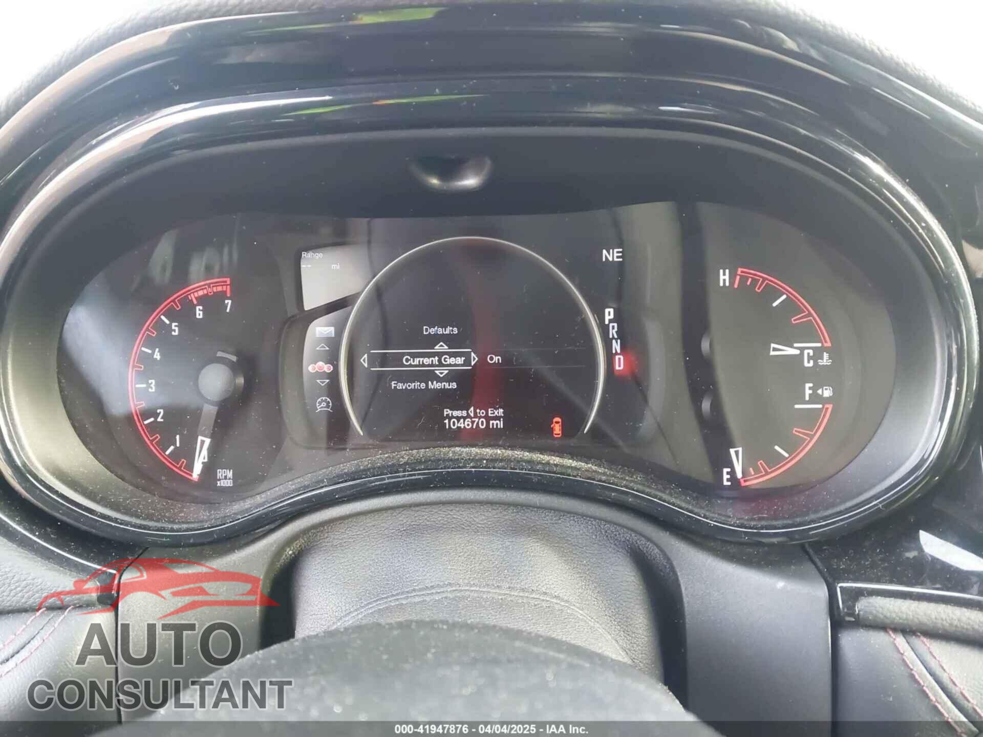 DODGE DURANGO 2021 - 1C4SDJCT9MC720295