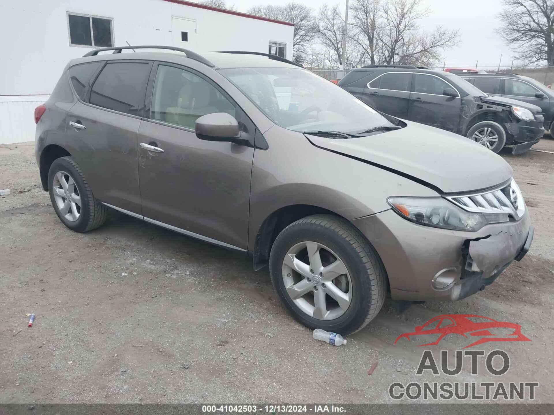 NISSAN MURANO 2009 - JN8AZ18W09W132666