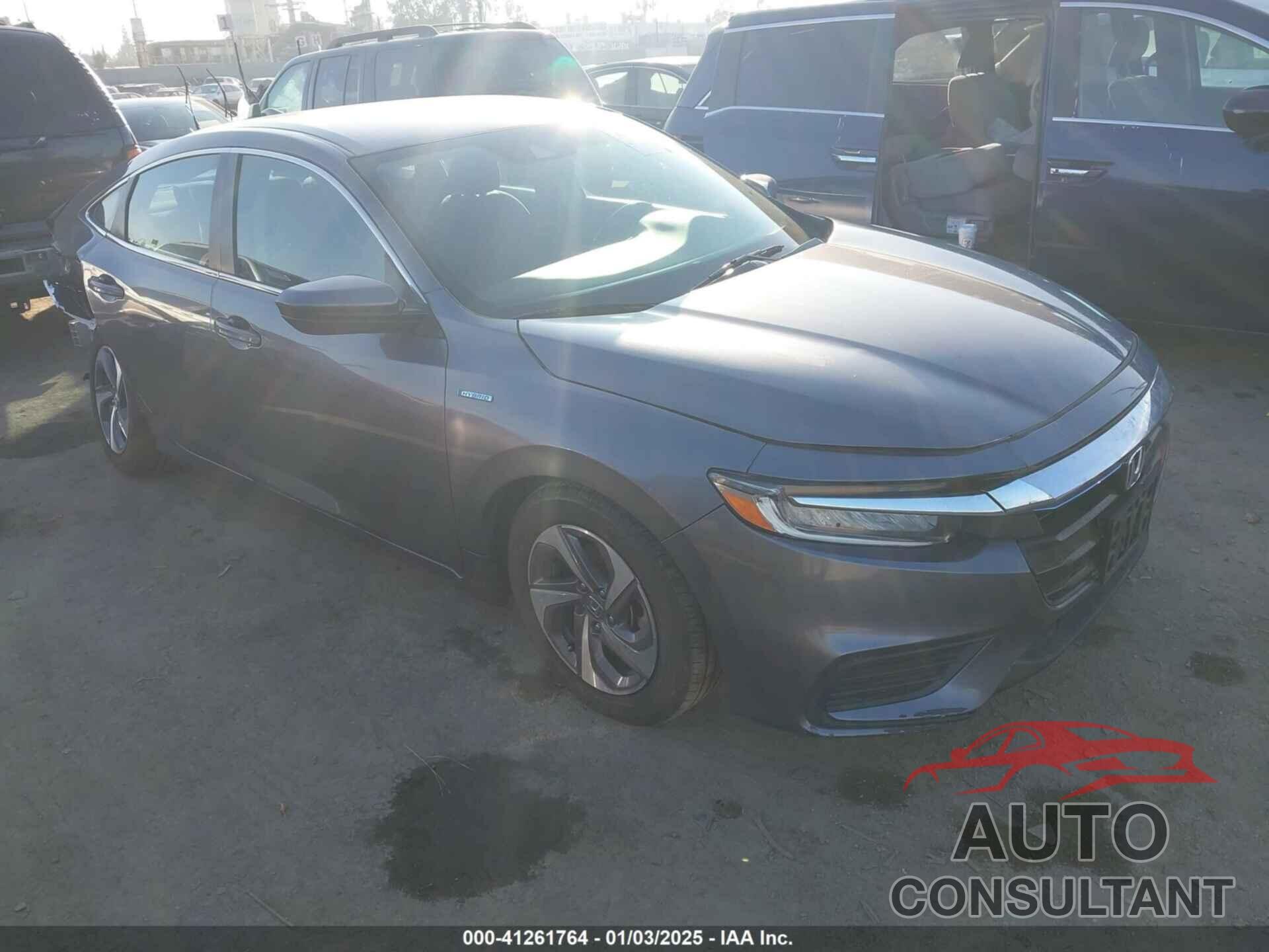 HONDA INSIGHT 2019 - 19XZE4F13KE016865