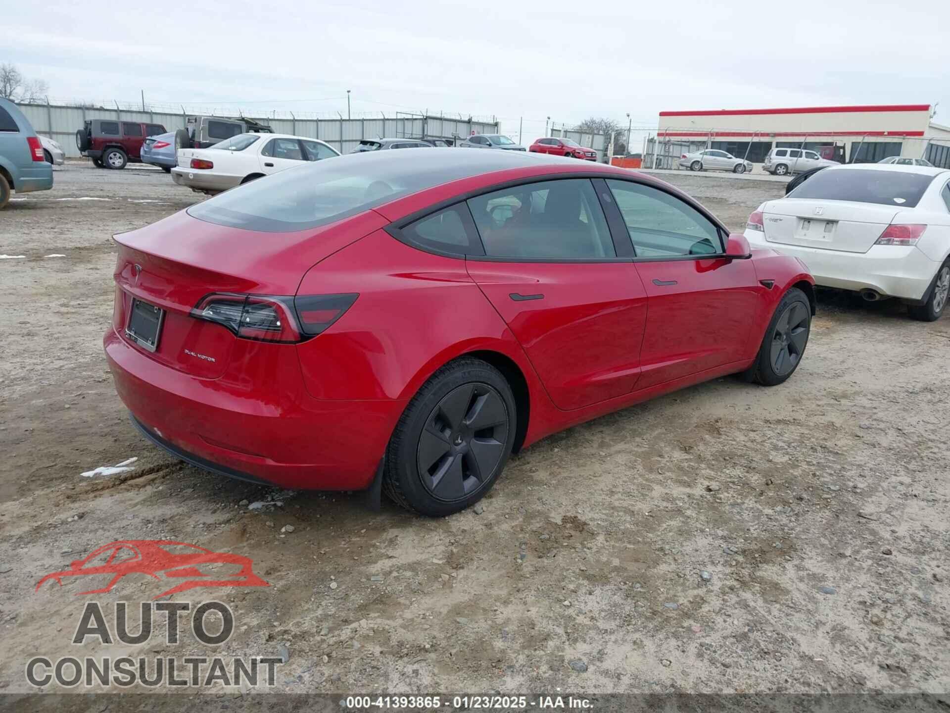 TESLA MODEL 3 2022 - 5YJ3E1EB9NF321932