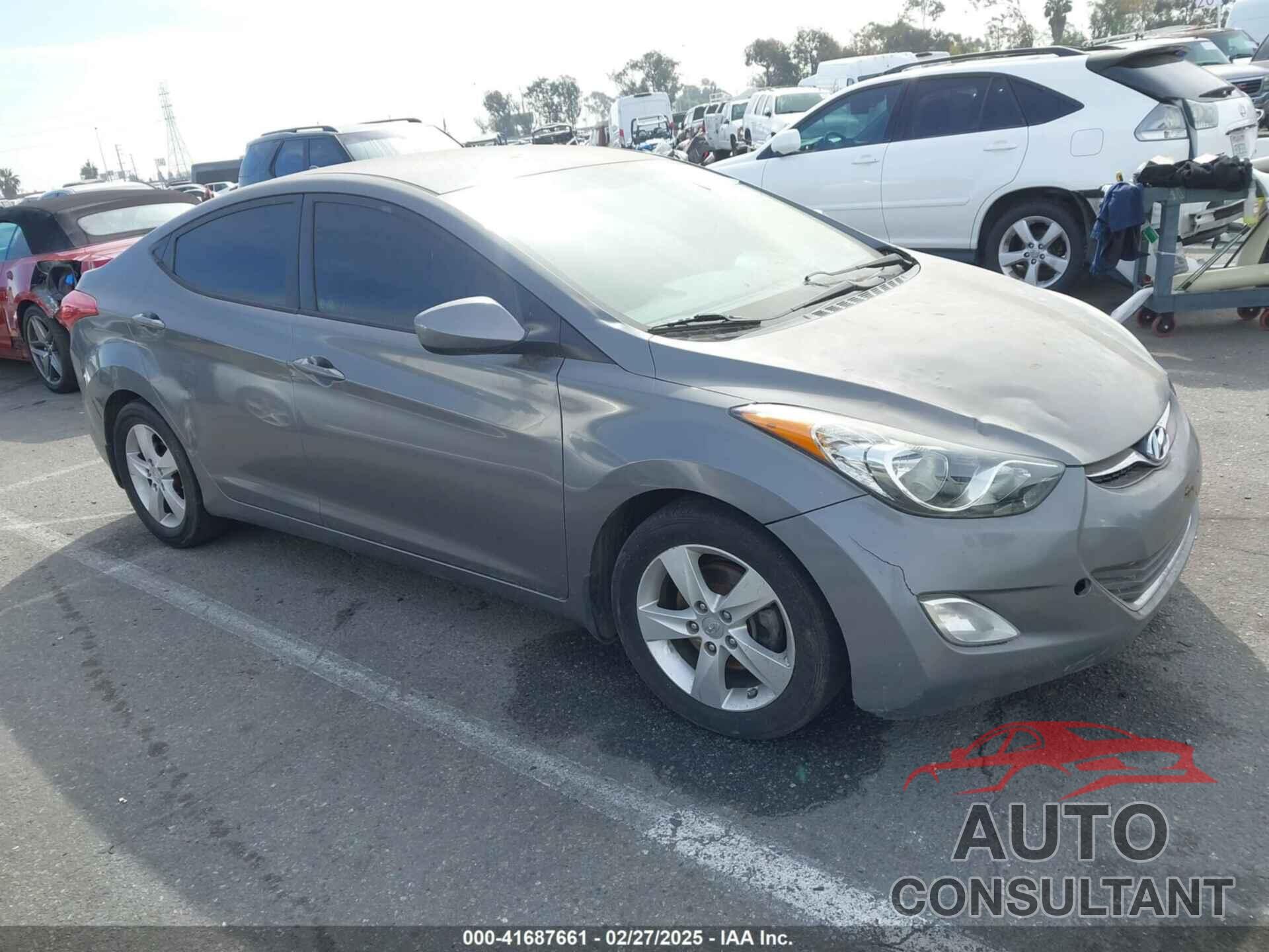 HYUNDAI ELANTRA 2013 - 5NPDH4AE1DH187172