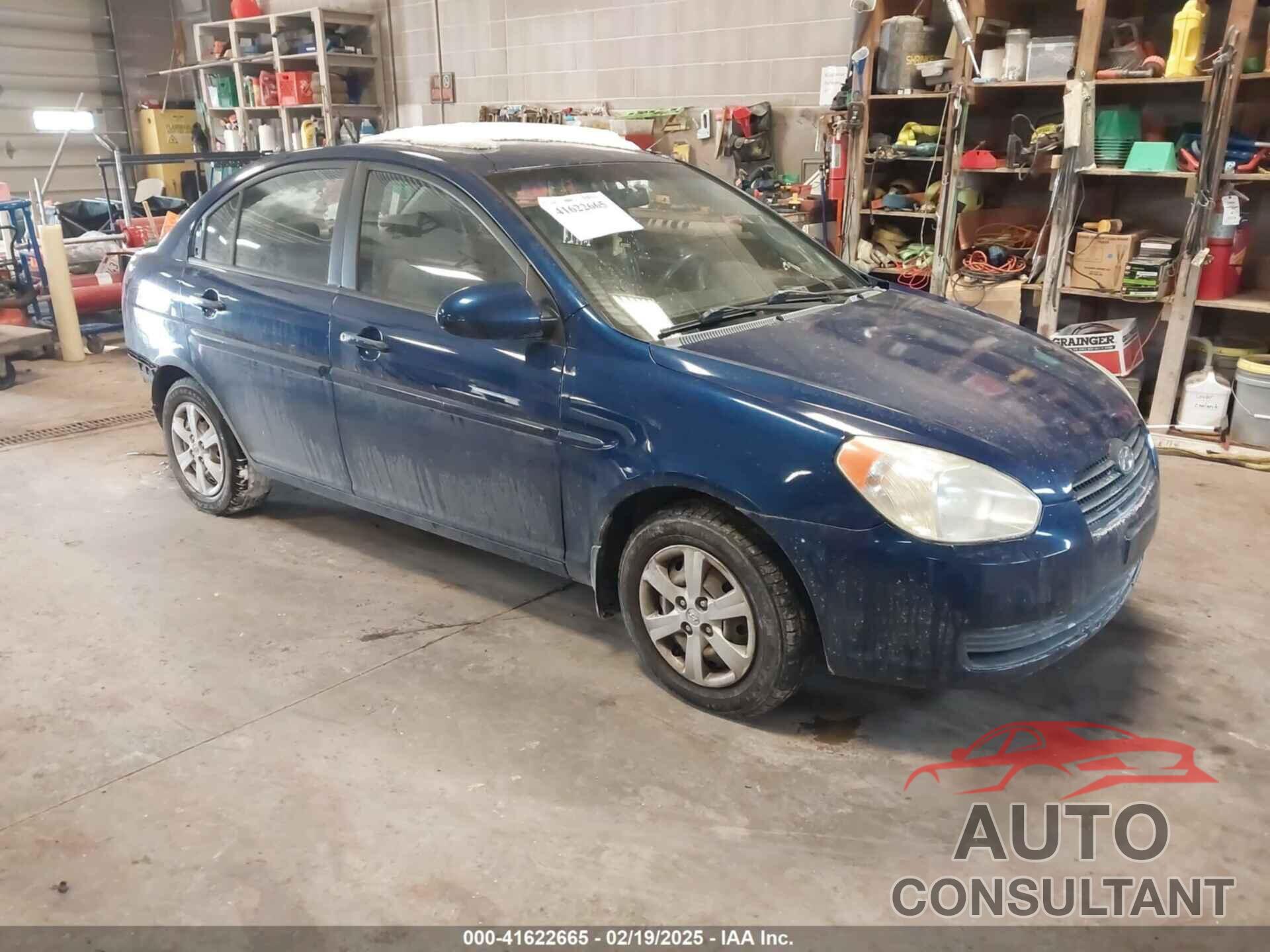 HYUNDAI ACCENT 2009 - KMHCN46C89U288908