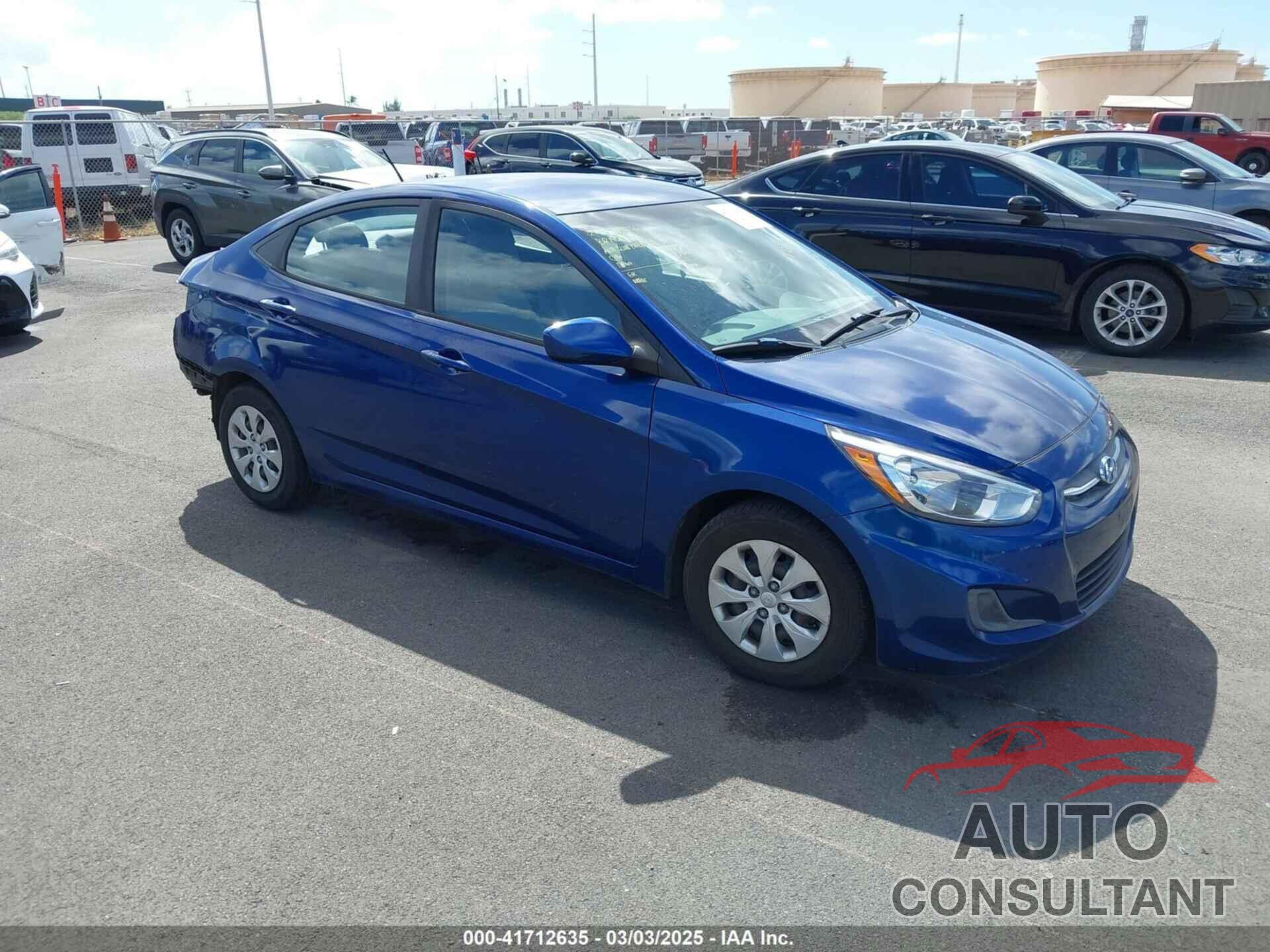 HYUNDAI ACCENT 2017 - KMHCT4AE0HU195152