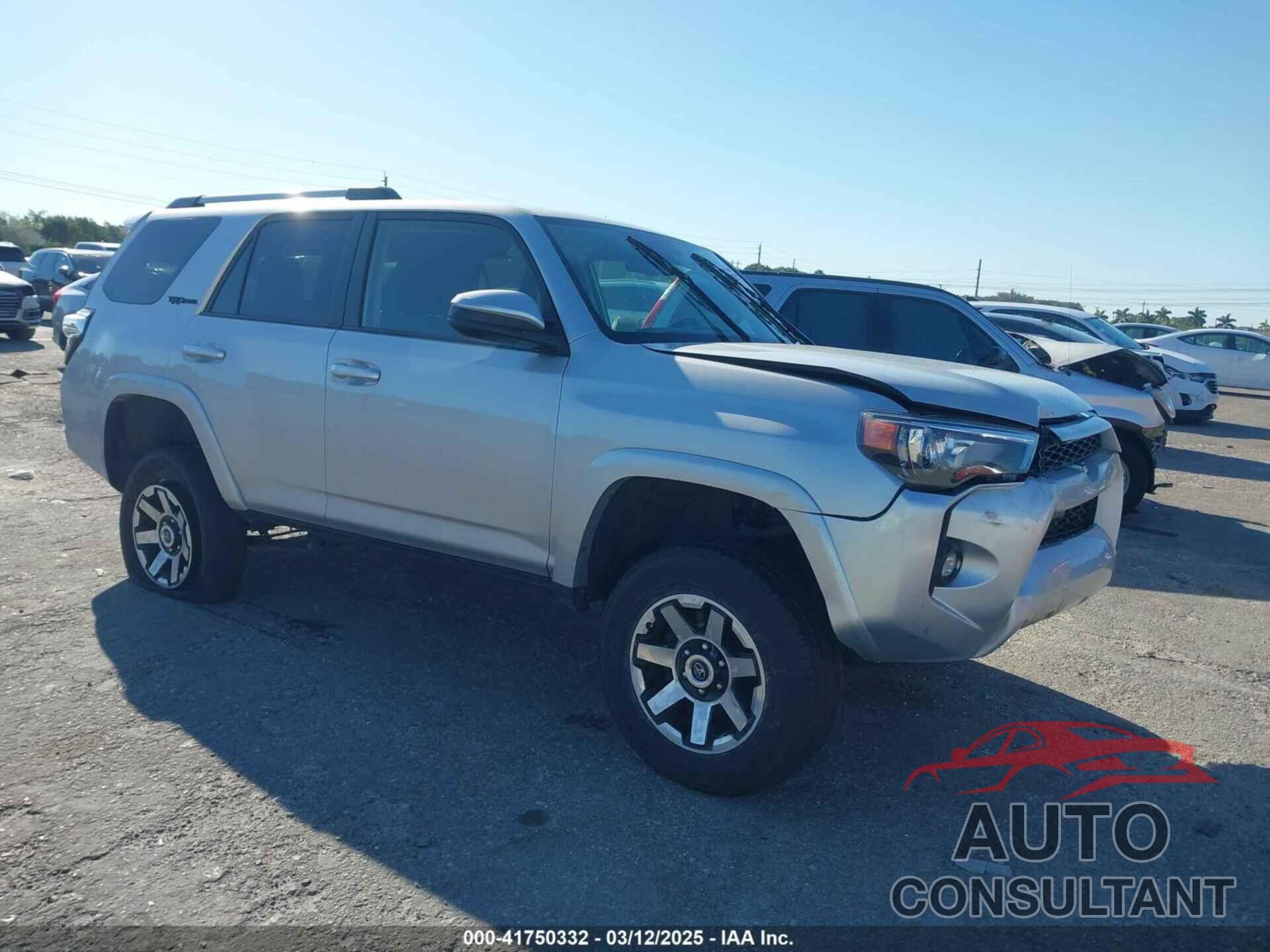 TOYOTA 4RUNNER 2022 - JTEEU5JRXN5264532