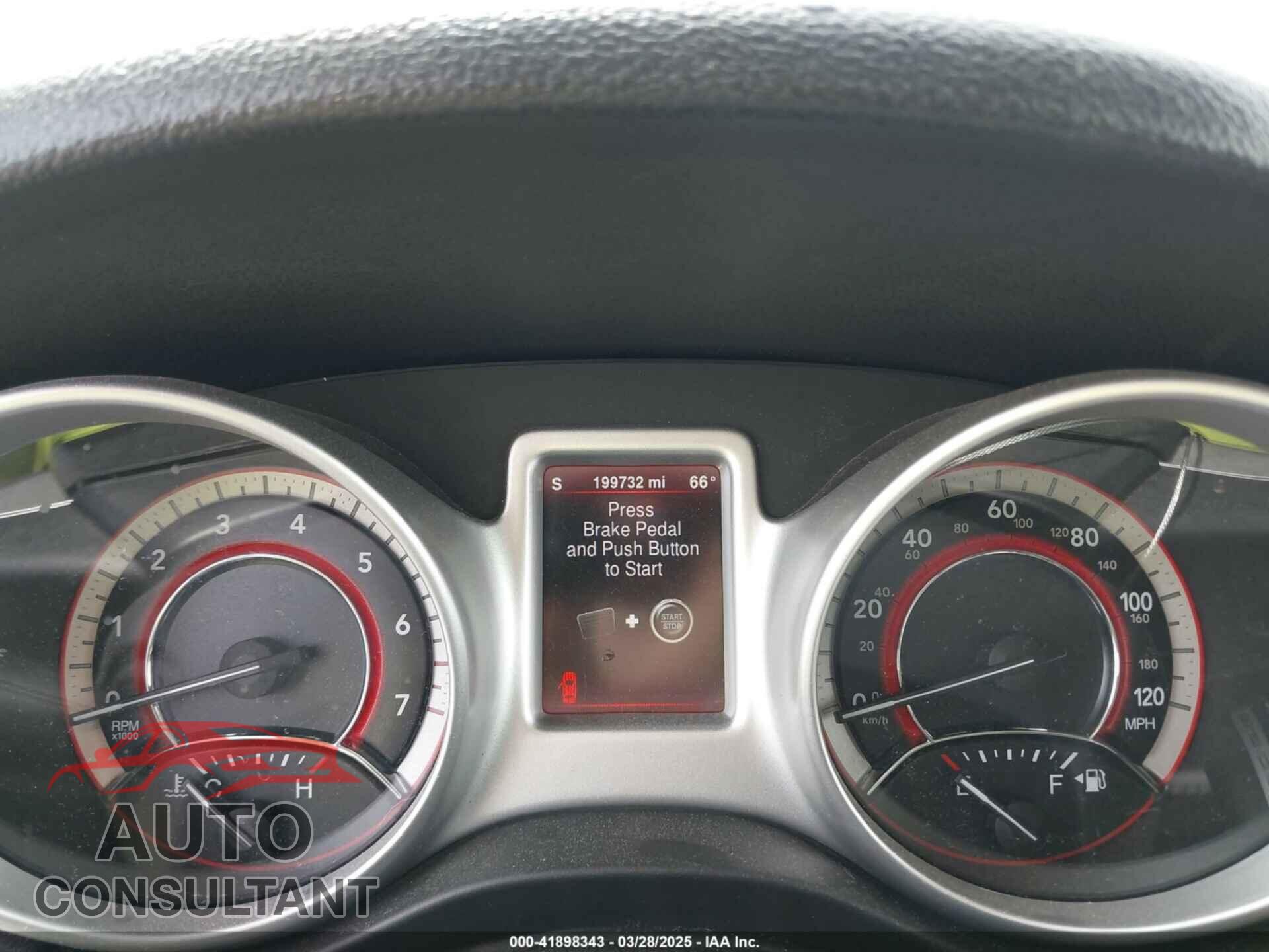 DODGE JOURNEY 2014 - 3C4PDCBG2ET262014