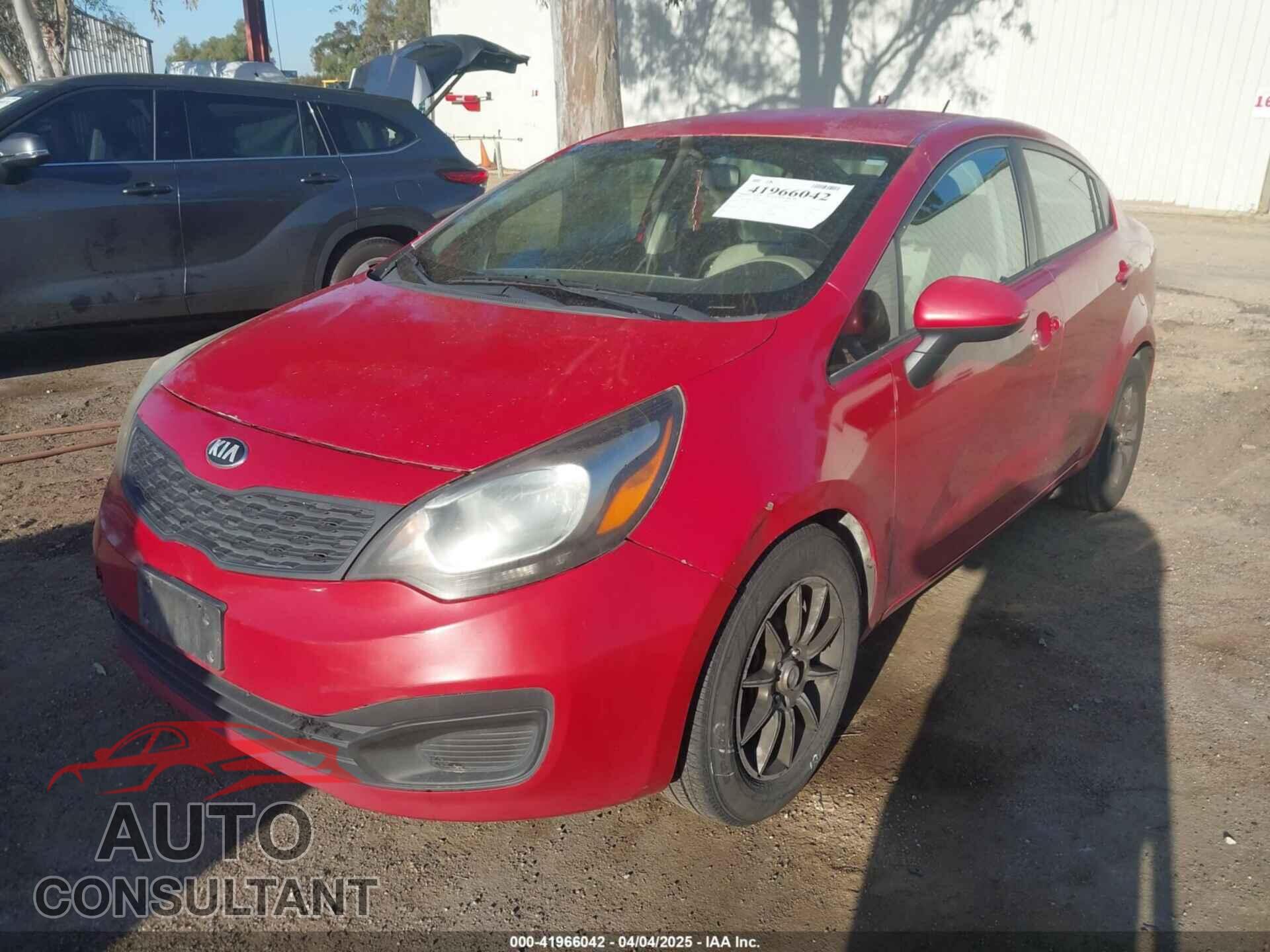 KIA RIO 2013 - KNADM4A30D6152690