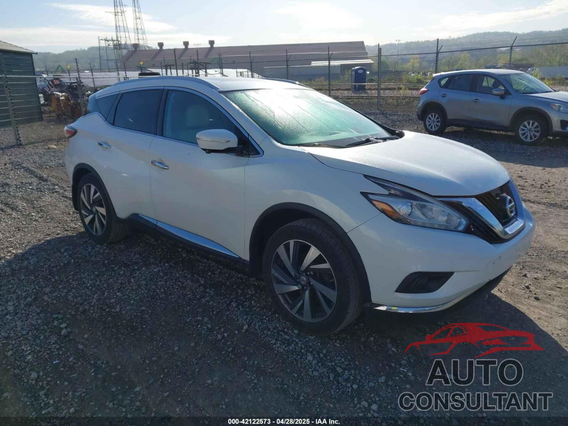 NISSAN MURANO 2015 - 5N1AZ2MH2FN252782
