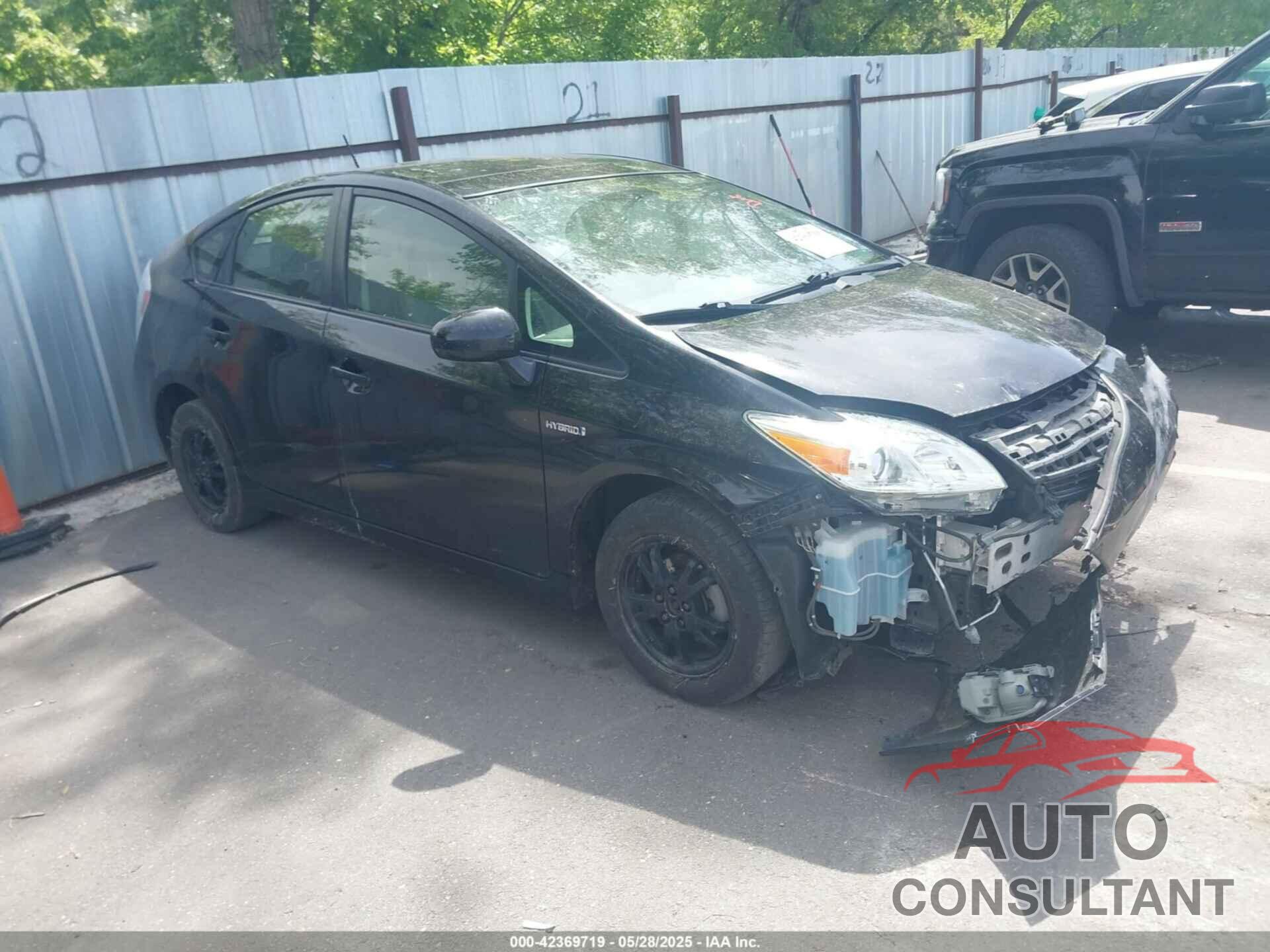 TOYOTA PRIUS 2012 - JTDKN3DU0C5478452
