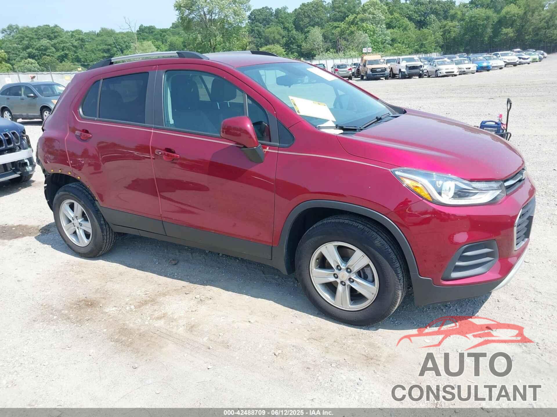 CHEVROLET TRAX 2022 - KL7CJPSM7NB526086