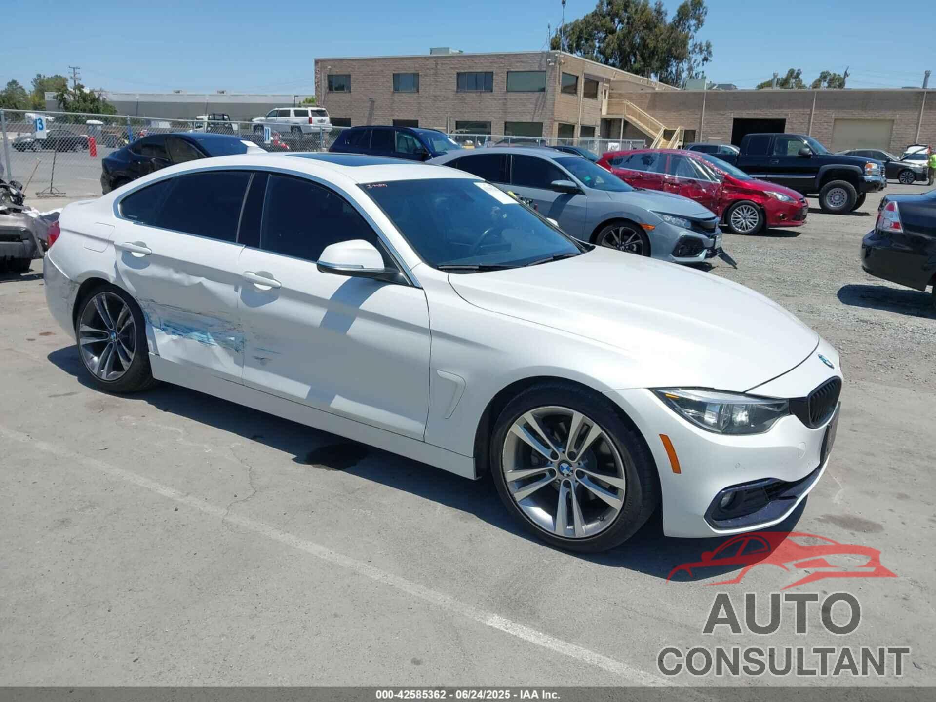 BMW 430I GRAN COUPE 2018 - WBA4J1C56JBG77412