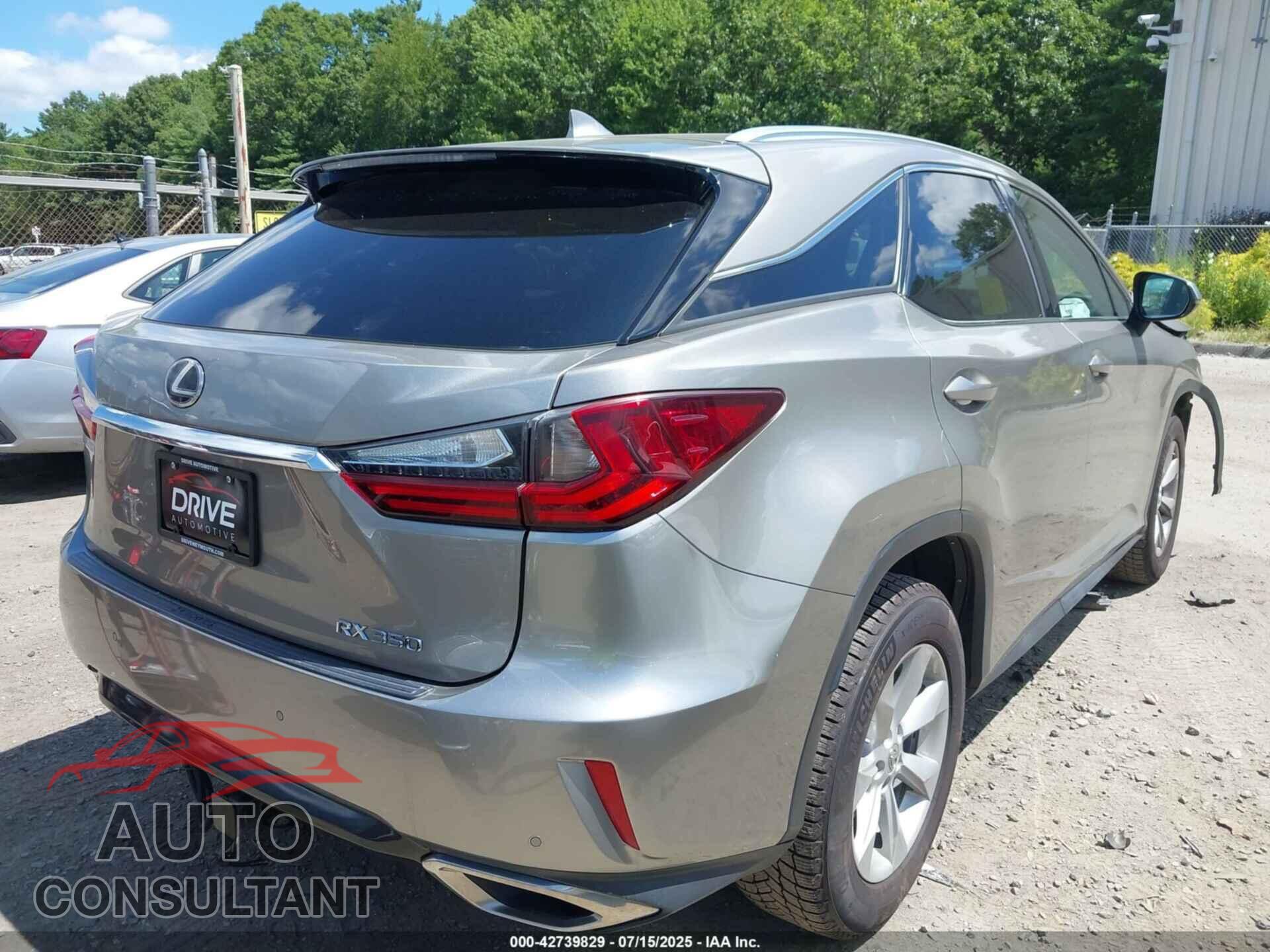 LEXUS RX 350 2017 - 2T2BZMCAXHC115423