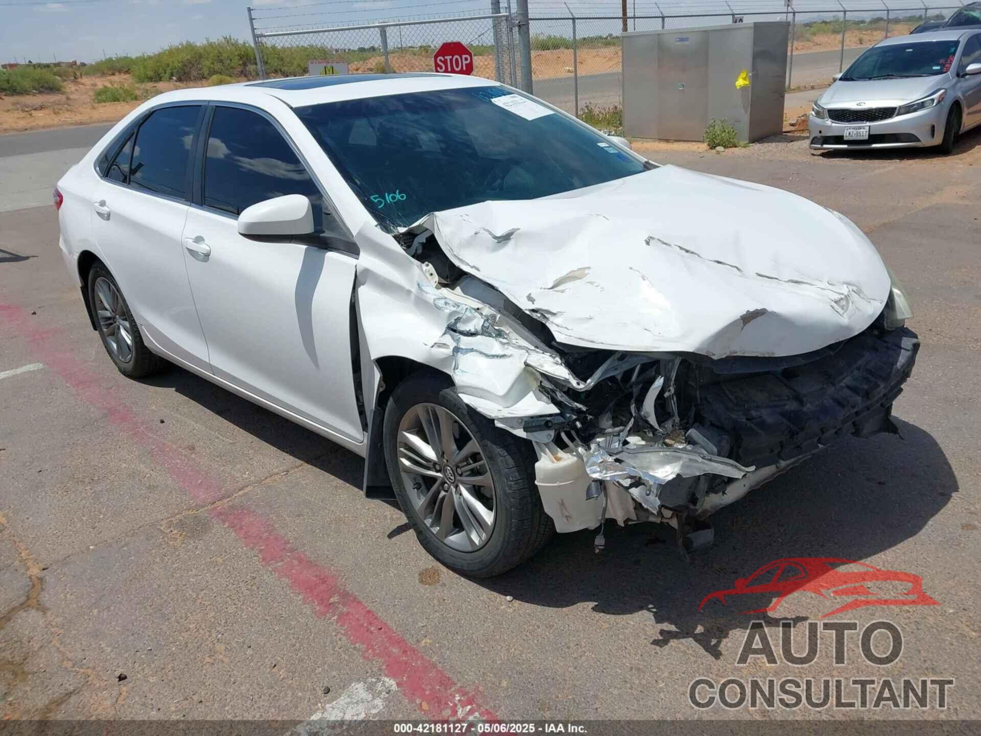 TOYOTA CAMRY 2016 - 4T1BF1FK9GU211802