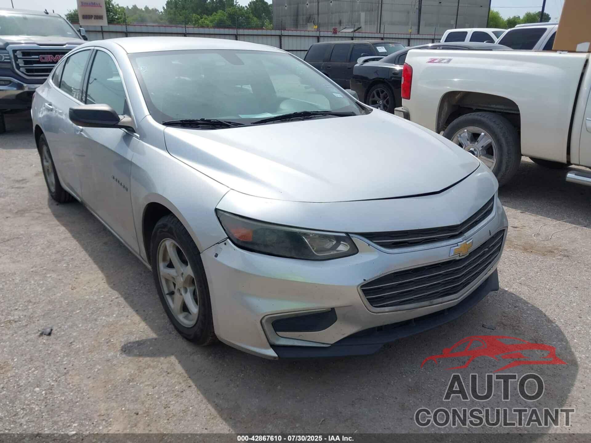 CHEVROLET MALIBU 2016 - 1G1ZB5ST3GF181293