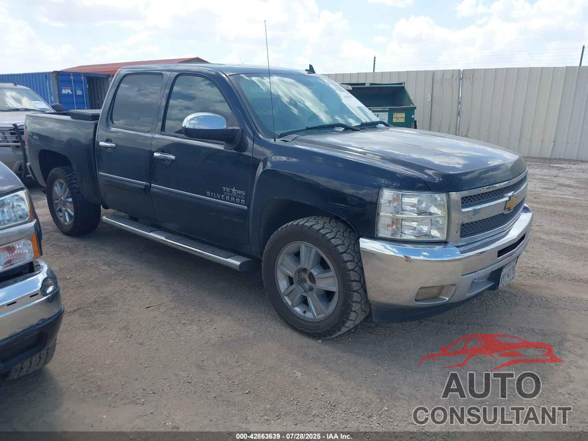 CHEVROLET SILVERADO 1500 2013 - 3GCPCSE02DG137839