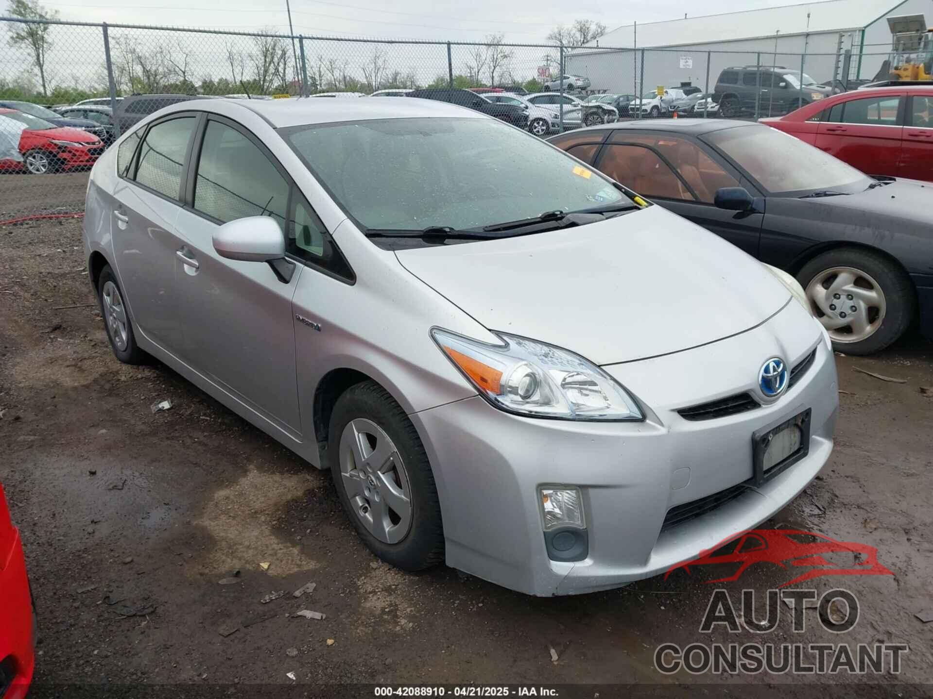 TOYOTA PRIUS 2010 - JTDKN3DU2A1084925