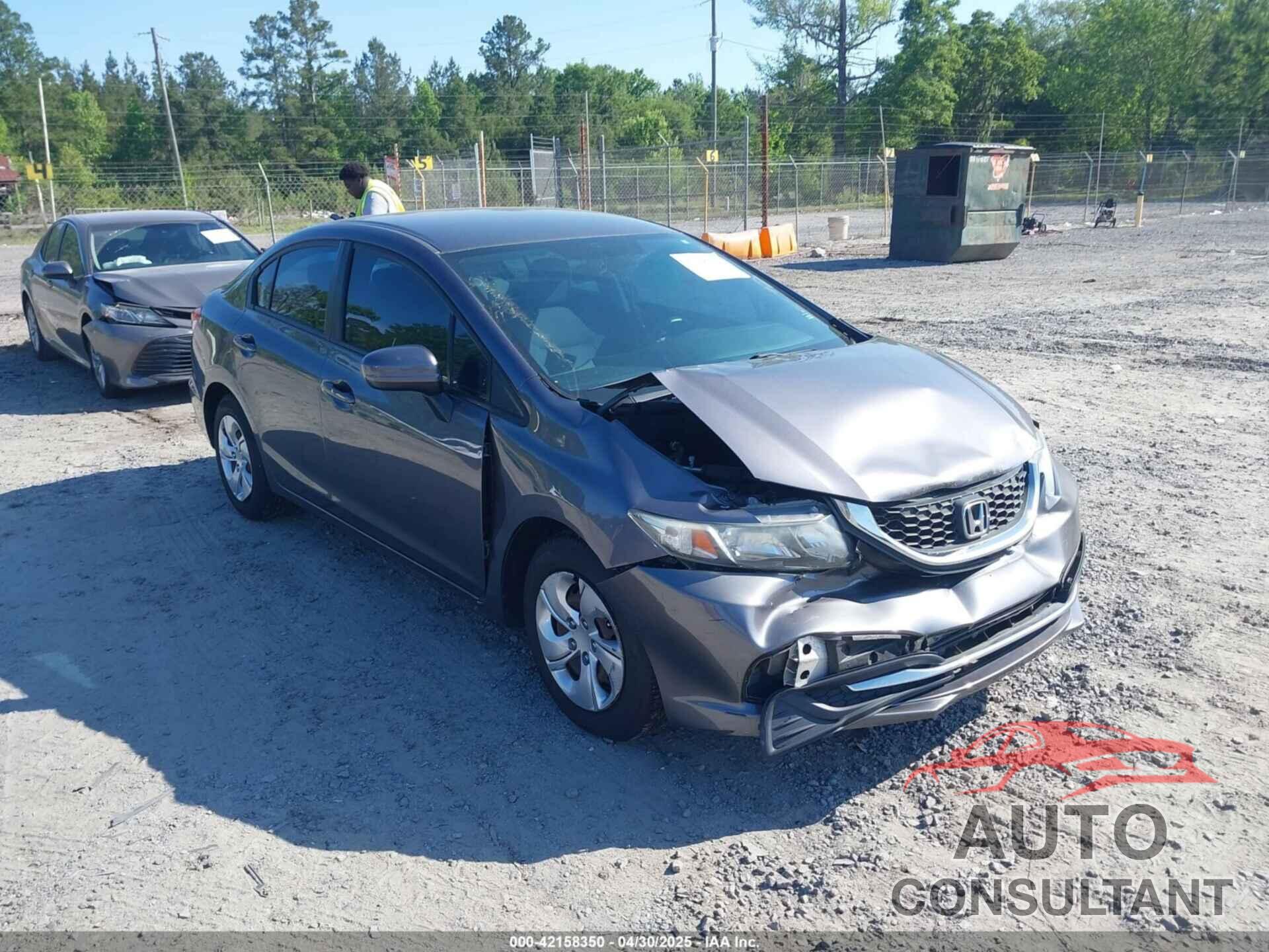 HONDA CIVIC 2014 - 19XFB2F57EE253155