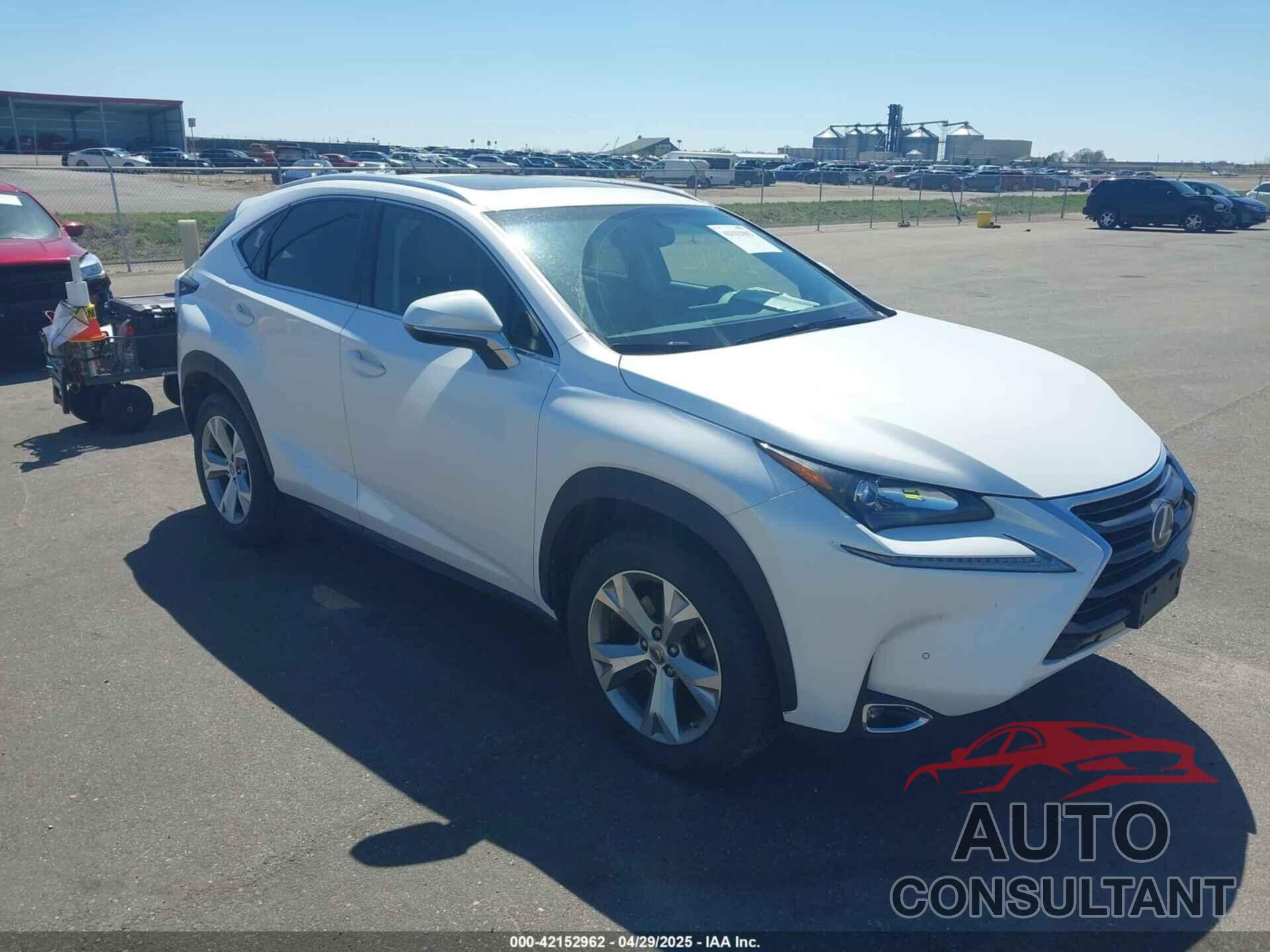 LEXUS NX 200T 2017 - JTJBARBZ2H2129506