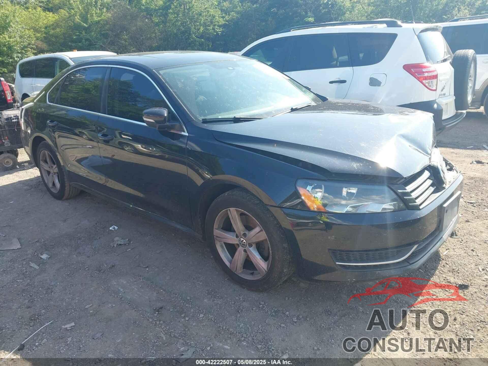 VOLKSWAGEN PASSAT 2013 - 1VWBP7A36DC052207