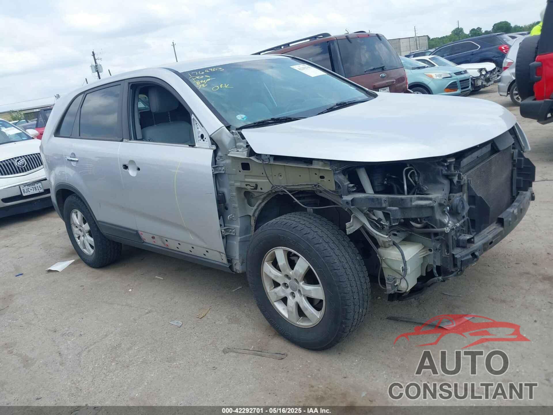 KIA SORENTO 2012 - 5XYKT4A1XCG295668