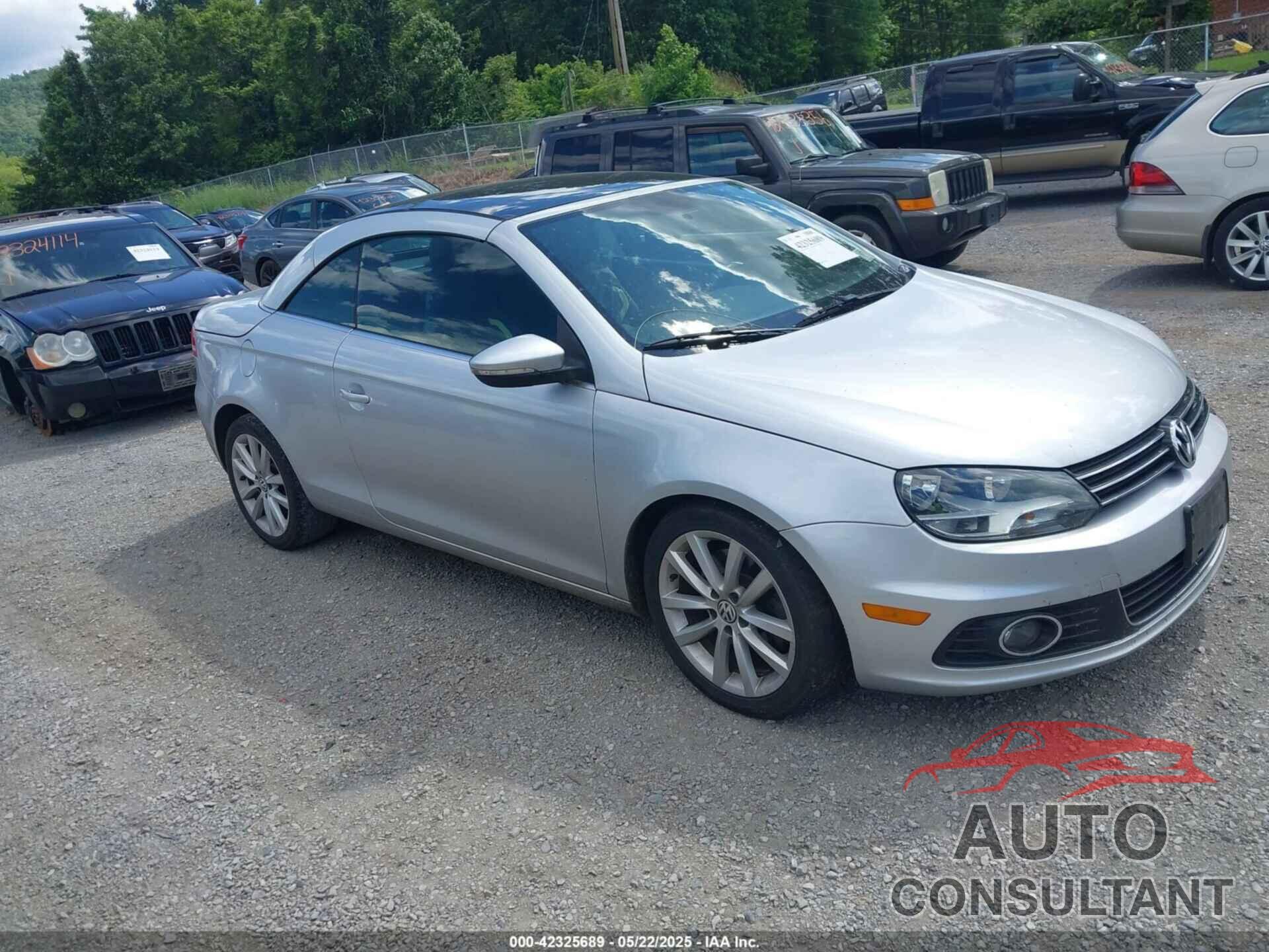 VOLKSWAGEN EOS 2012 - WVWBW7AHXCV000258