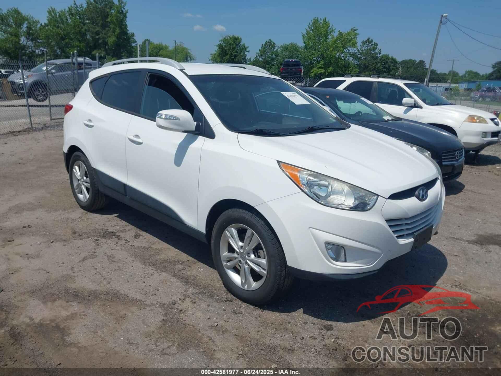 HYUNDAI TUCSON 2013 - KM8JU3AC0DU760958