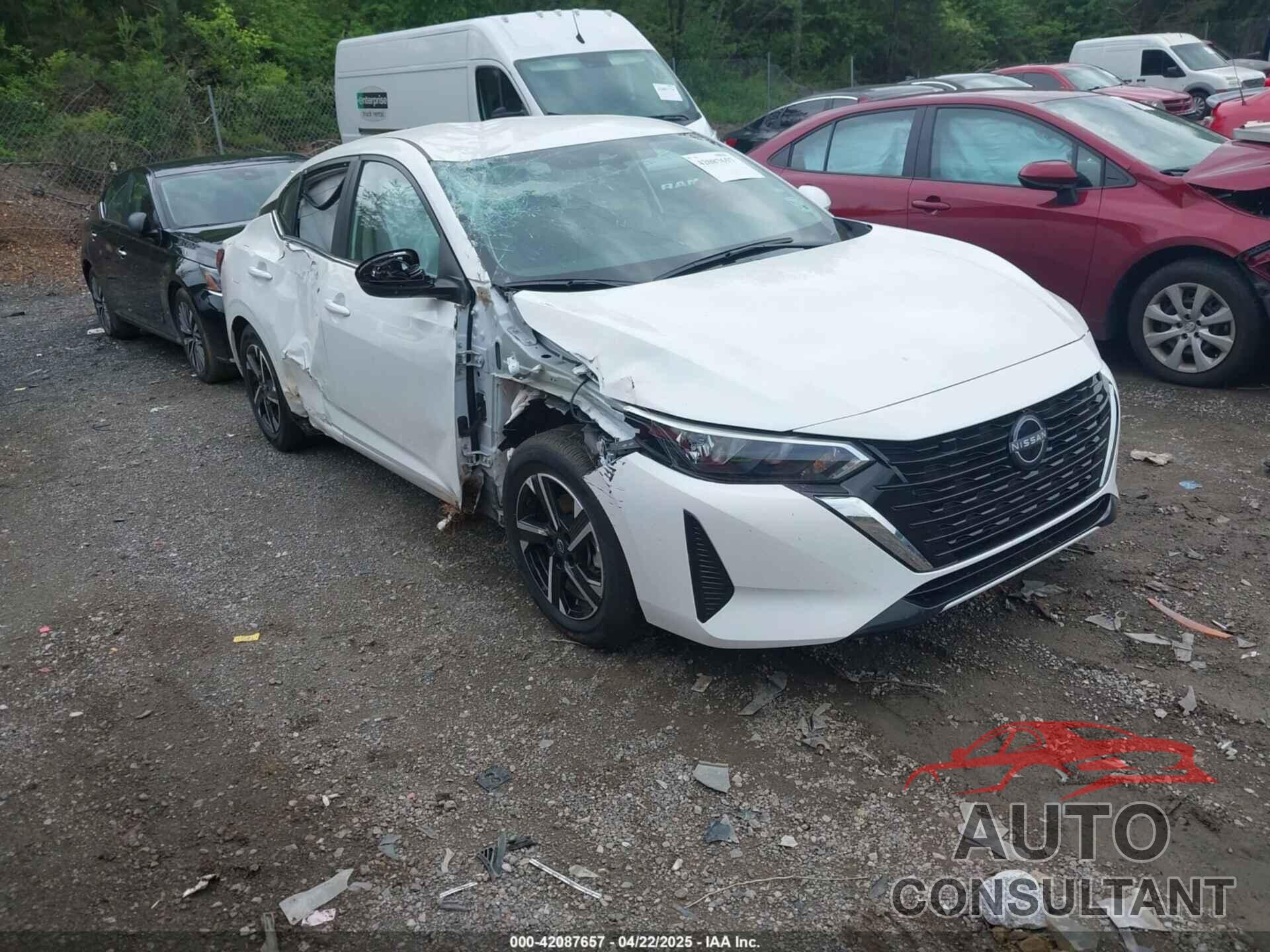 NISSAN SENTRA 2025 - 3N1AB8CV5SY279204