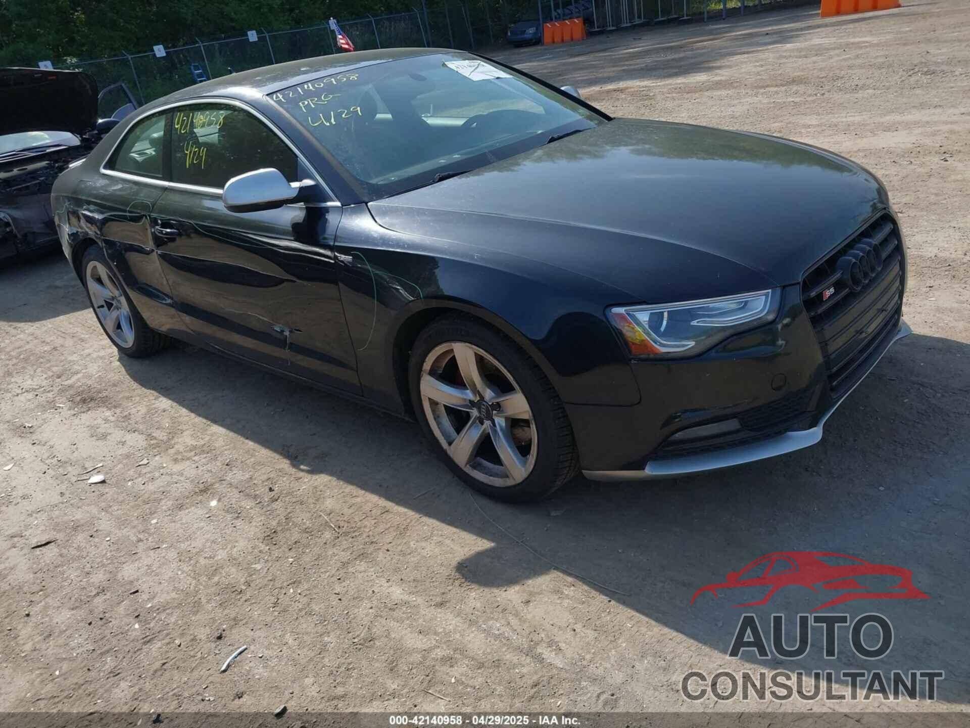 AUDI A5 2013 - WAULFAFR5DA055712