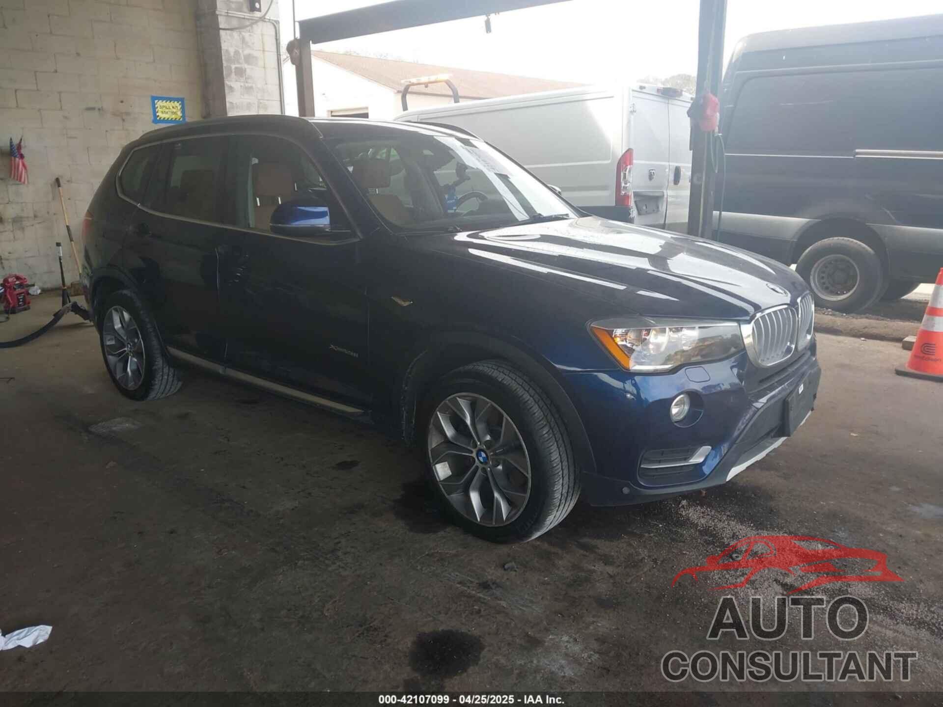 BMW X3 2017 - 5UXWX9C54H0D96884