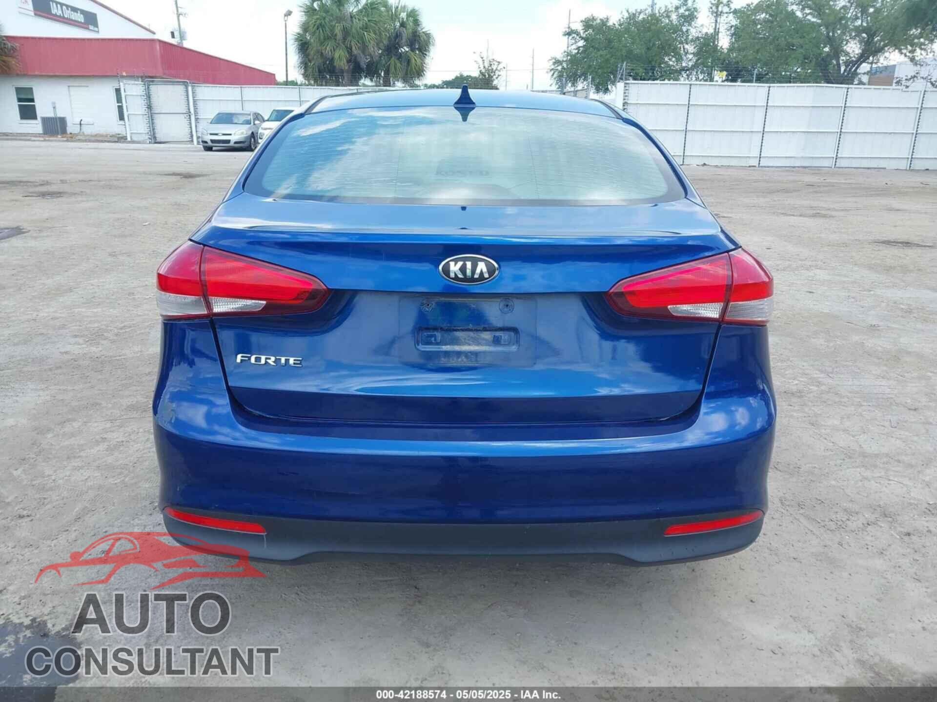 KIA FORTE 2017 - 3KPFK4A70HE141855