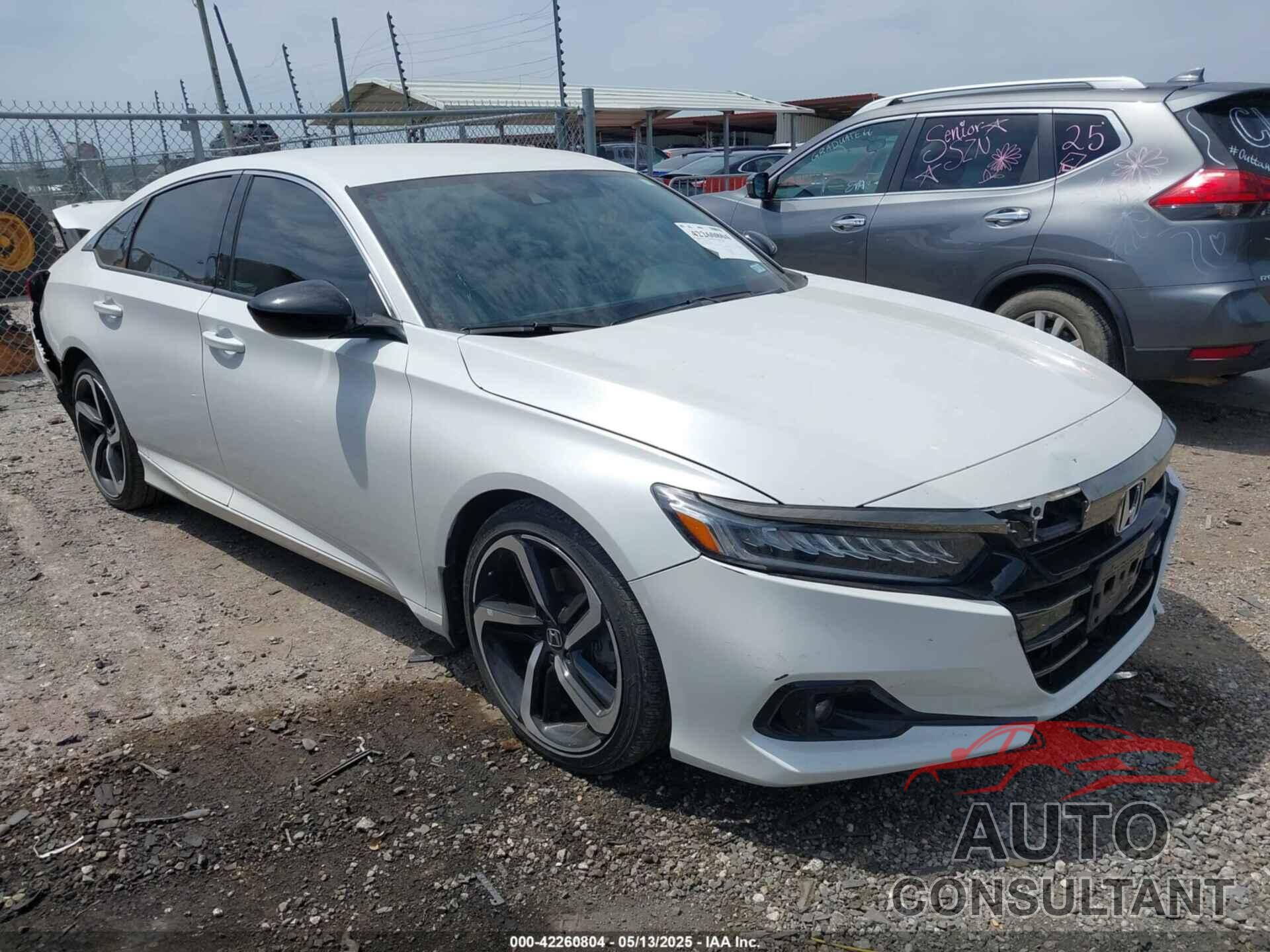 HONDA ACCORD 2022 - 1HGCV1F36NA076671
