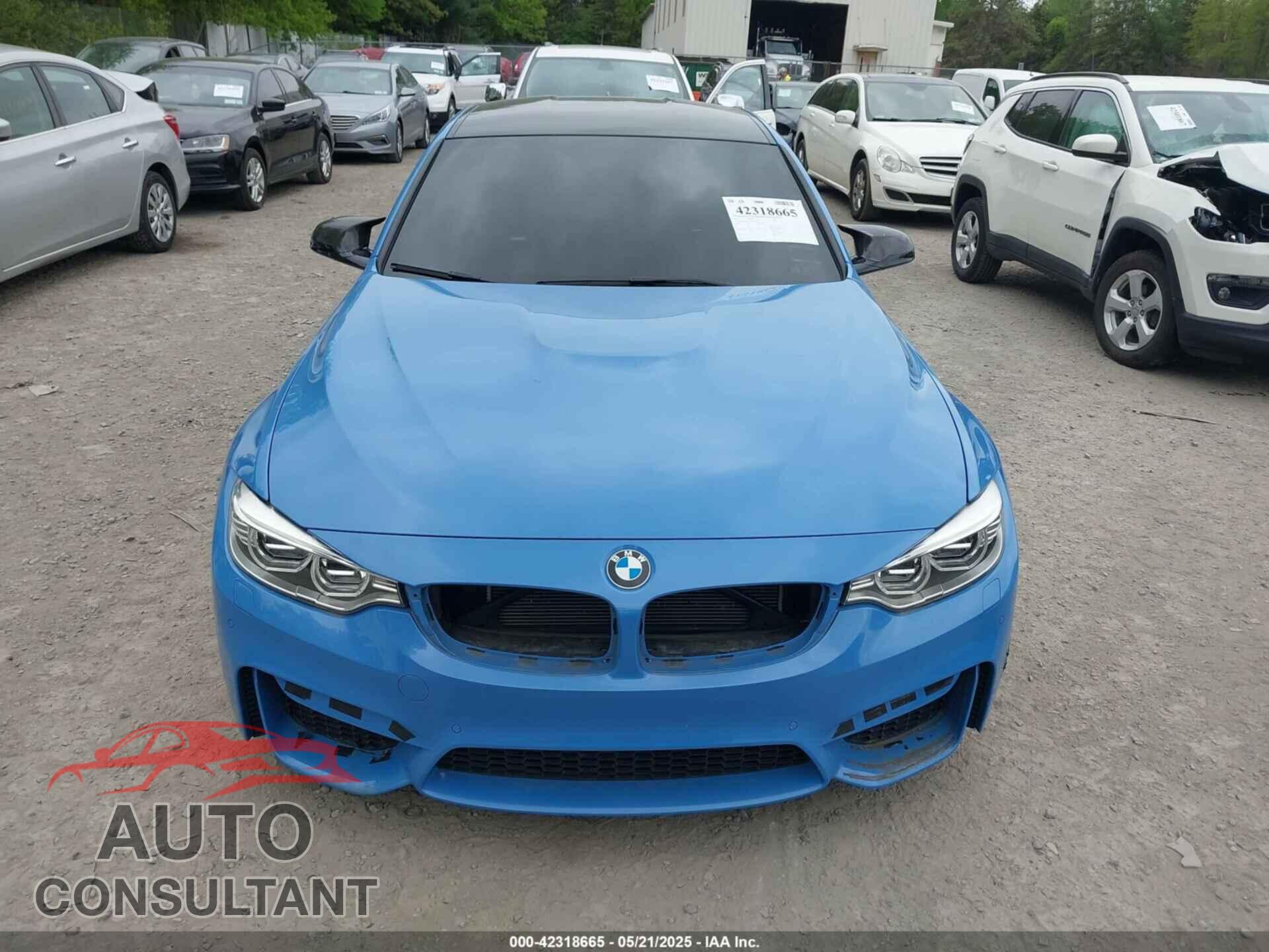 BMW M3 2016 - WBS8M9C57GP966908