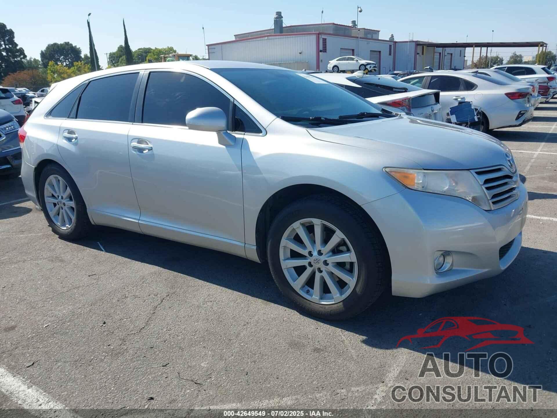 TOYOTA VENZA 2010 - 4T3ZA3BBXAU024291