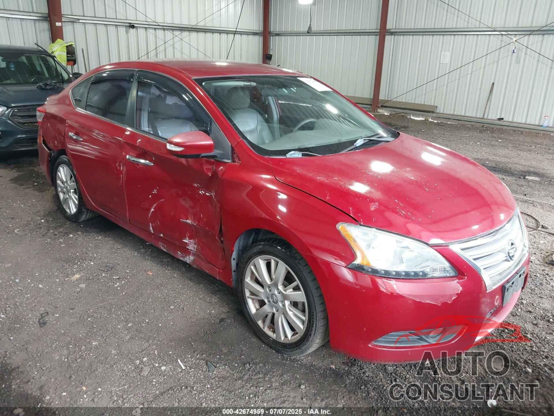 NISSAN SENTRA 2013 - 3N1AB7AP1DL625084